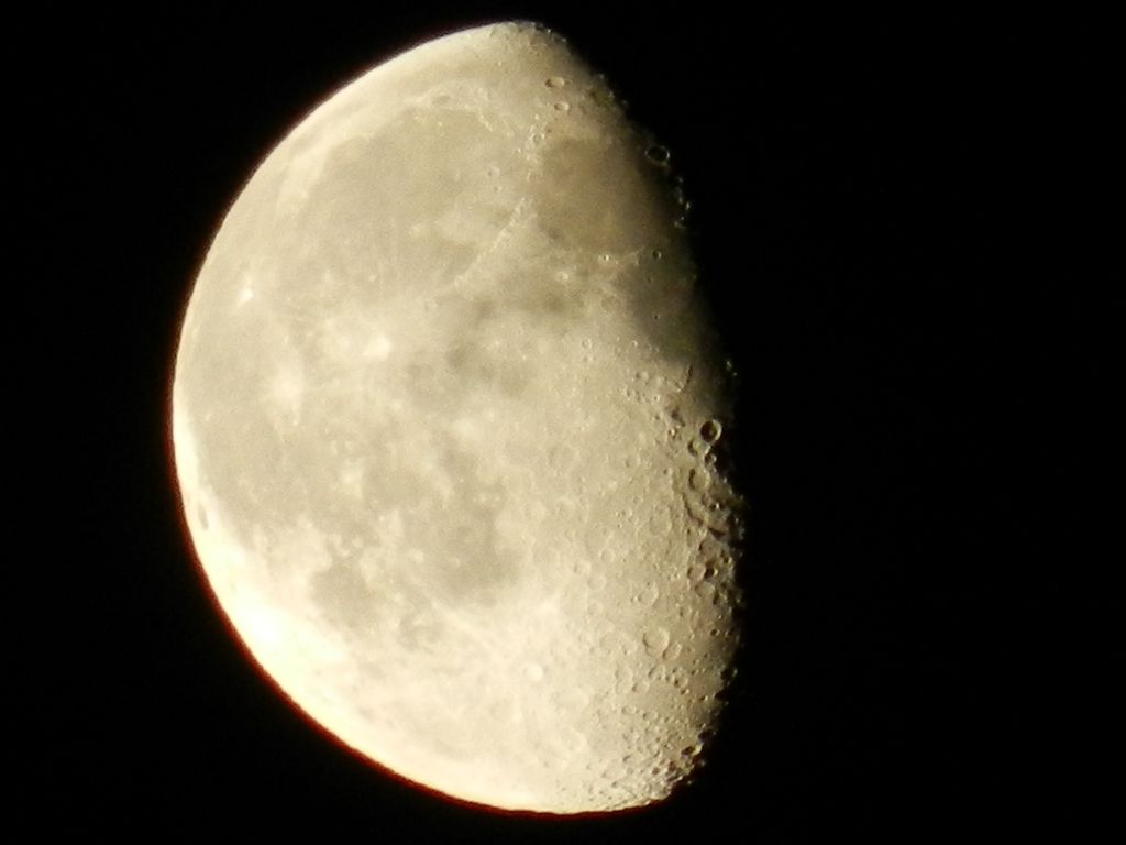 Mond mit Nikon