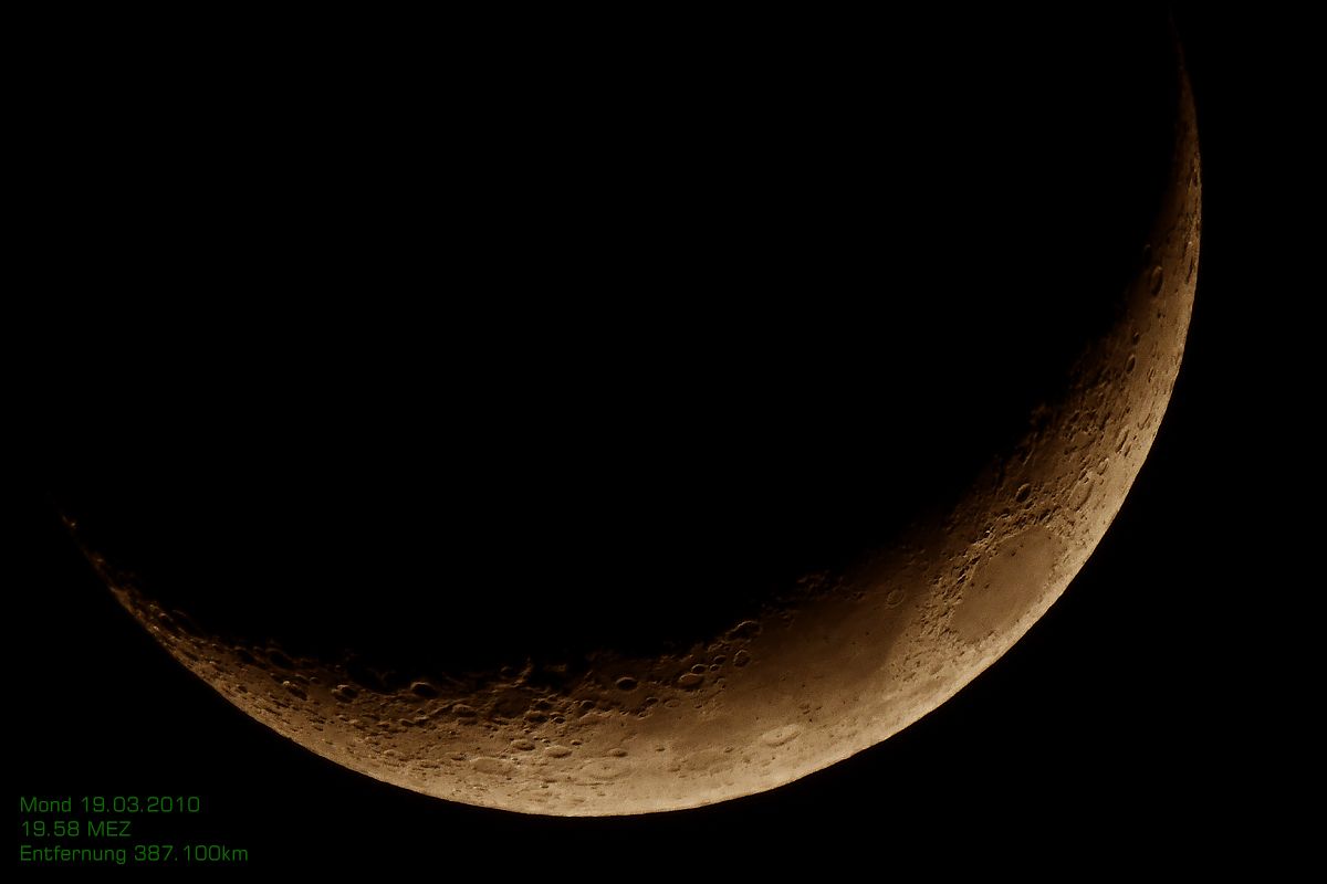 Mond mit Tele