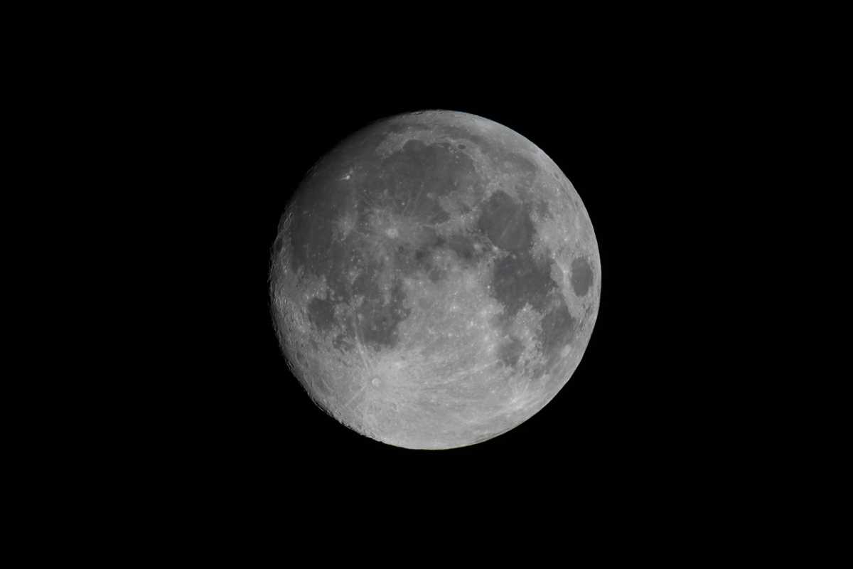 Mond ohne Flugzeug
