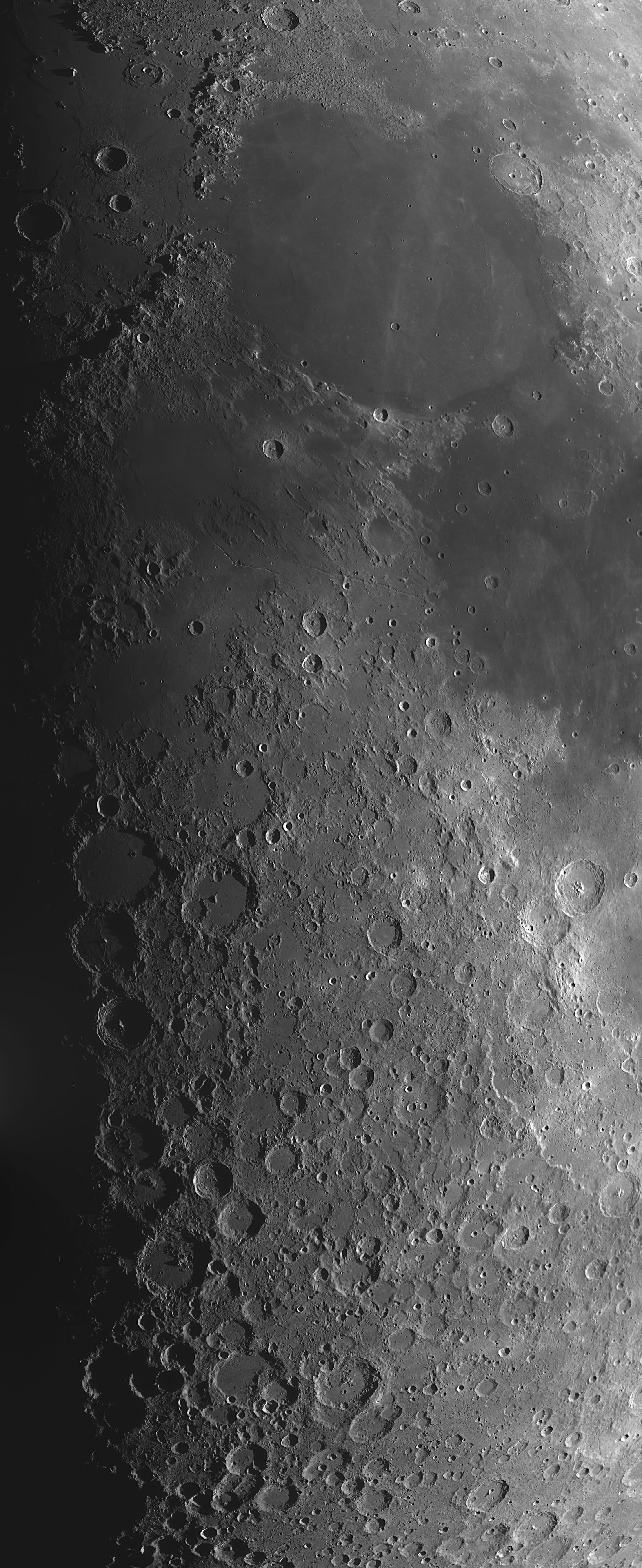 Mond Panorama Eudoxus Pitiscus