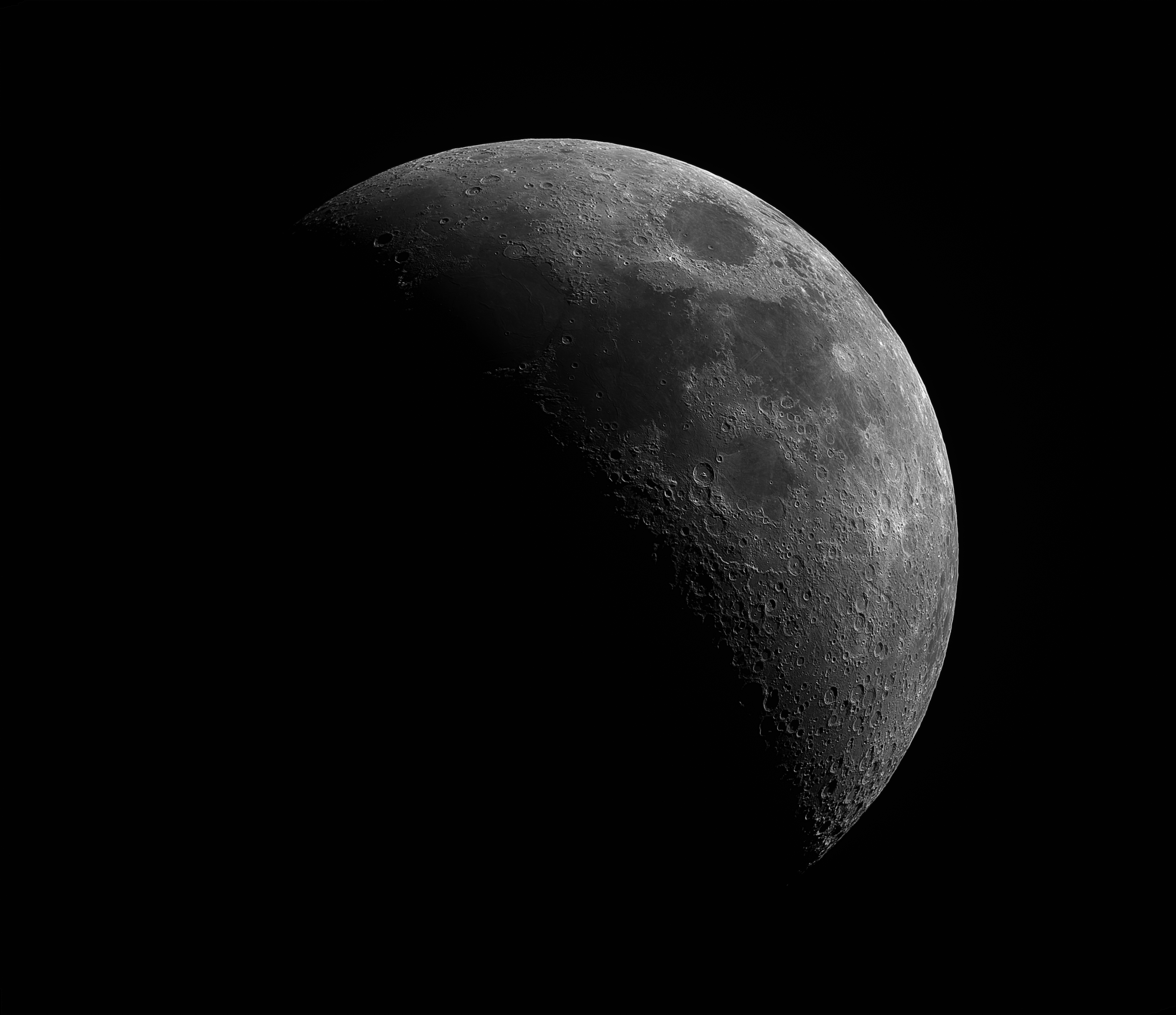 Mond statt DeepSky  Aufnahme