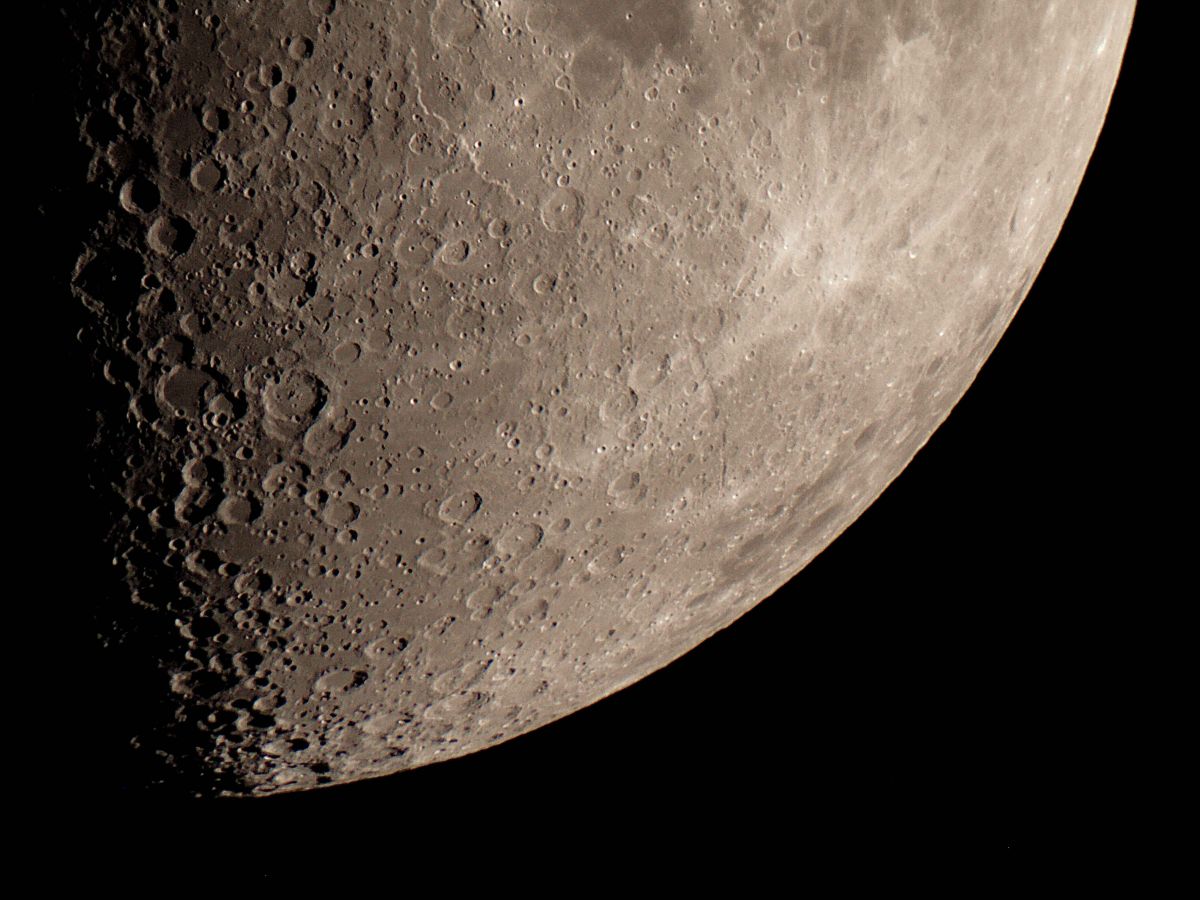 Mond südöstlicher Quadrant mit Mare Australe