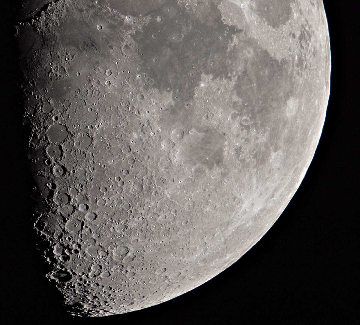 Mond südöstlicher Quadrant