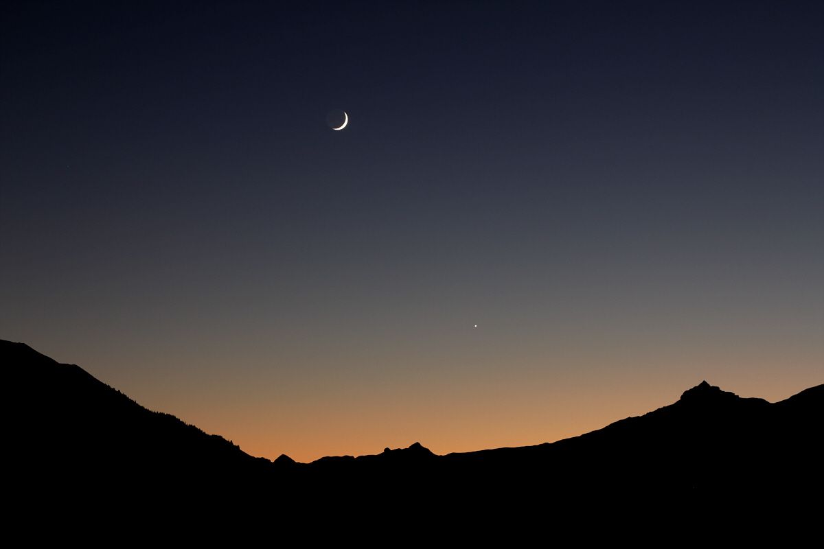 Mond und Venus 27.11.11.