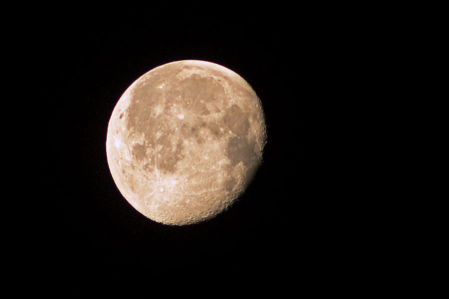 Mond vom 08.08.2009