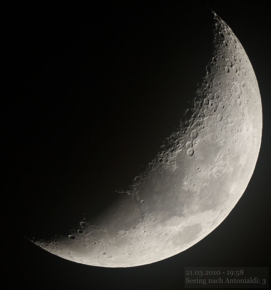 Mond vom 21.03.2010