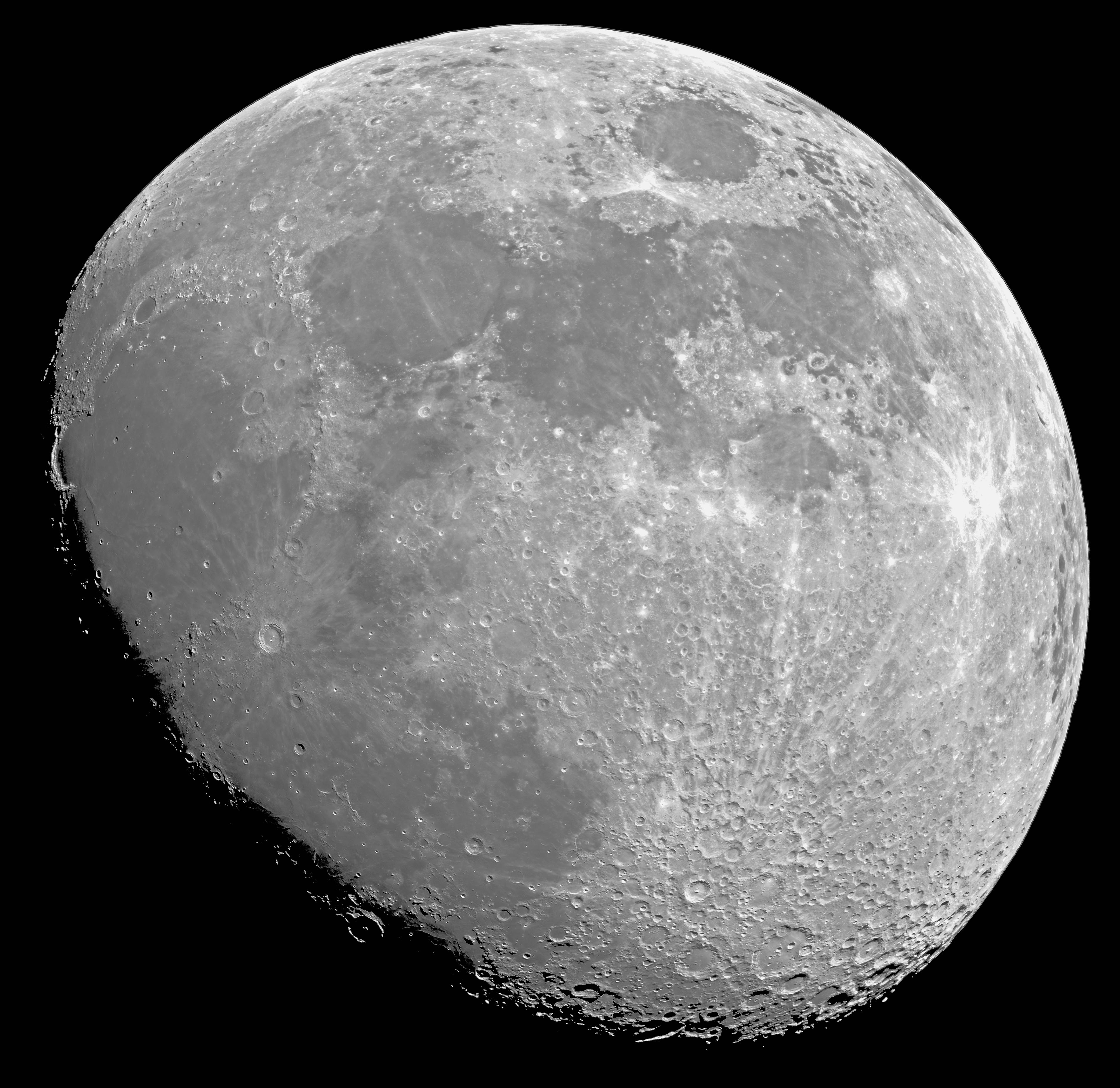 Mond zunehmend, vom 2025-02-08_21:48 mez