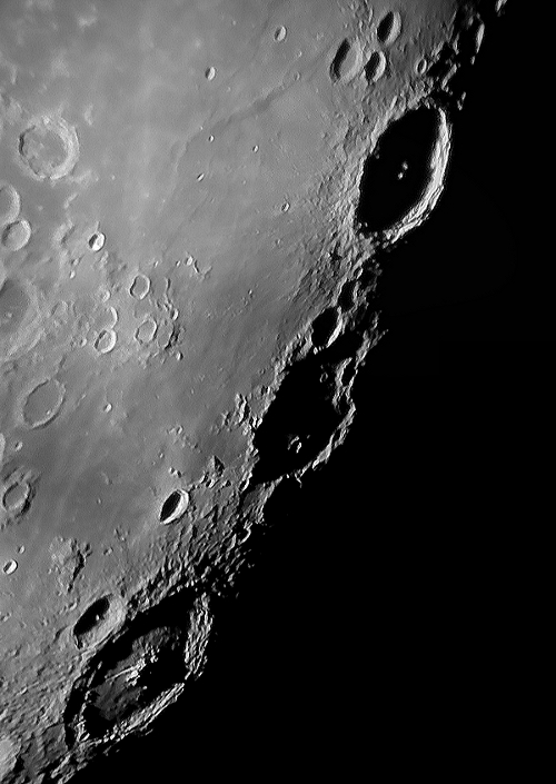 Mondkrater Langrenus & Petavius