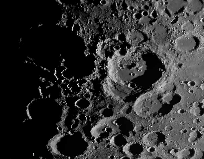 Mondkrater Maurolycus 28.12.14