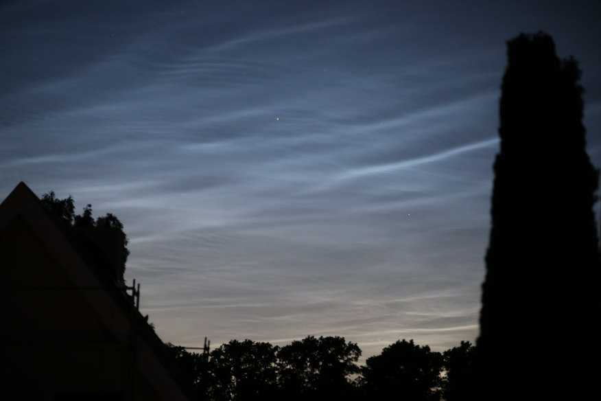 Nachtleuchtende Wolken am 10.07.2015