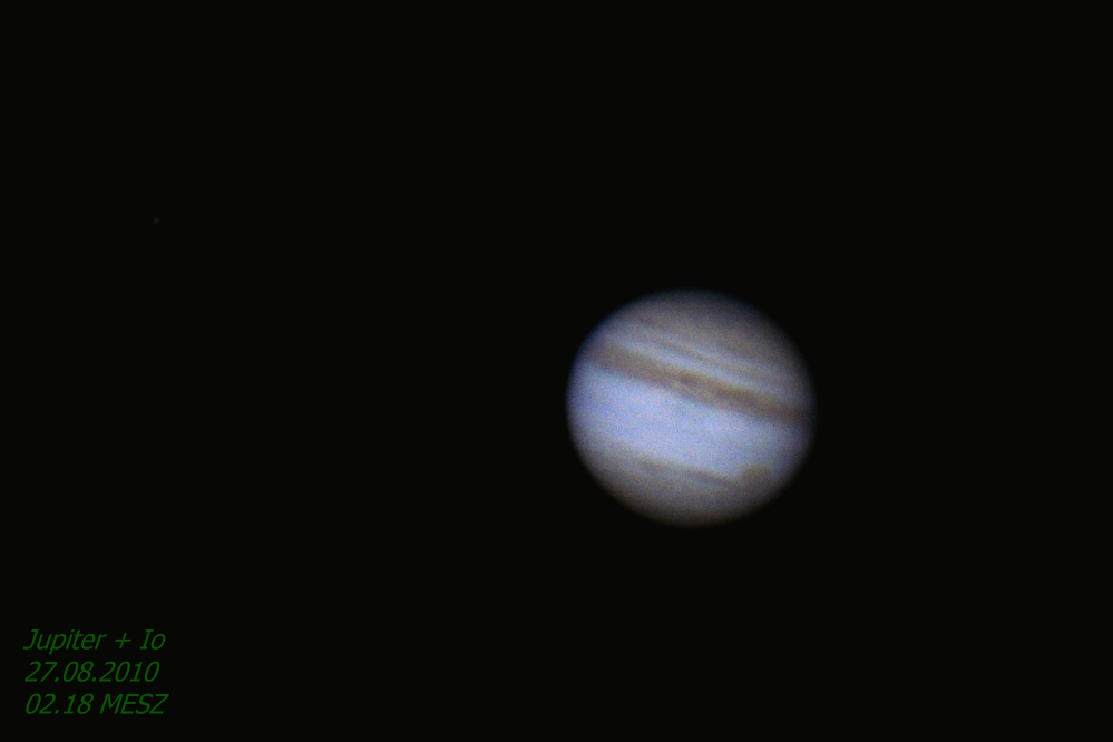 Neubearbetung Einzelfoto Jupiter 27.08.2010