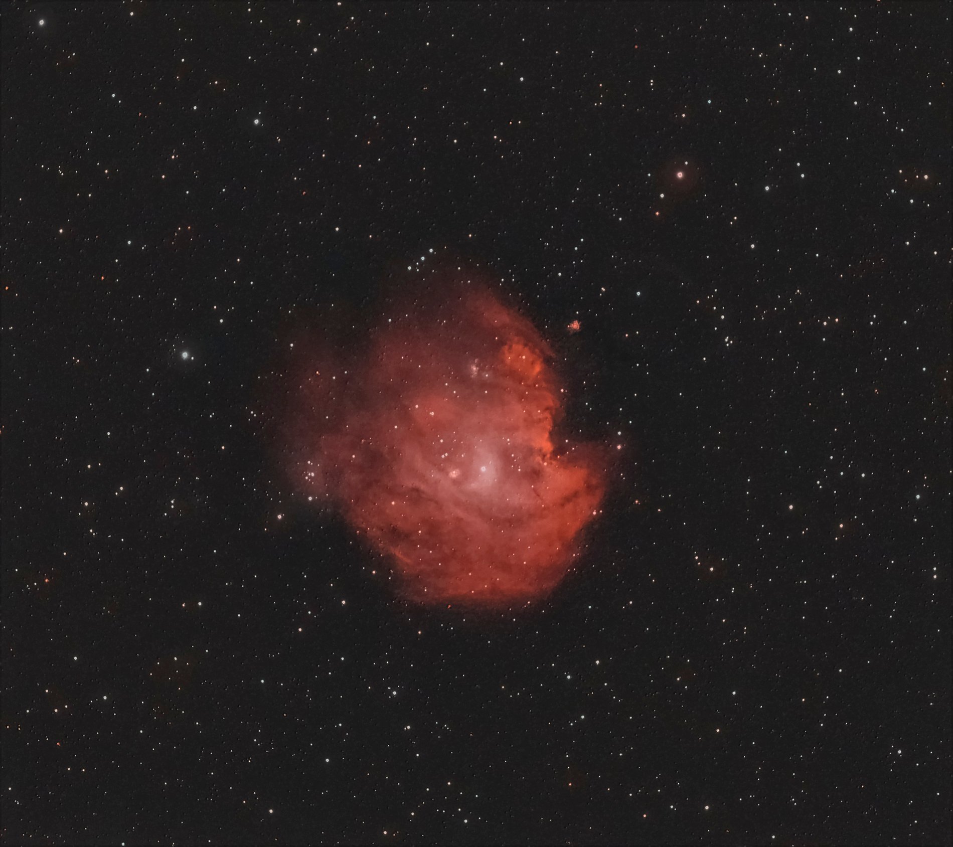NGC 2174/2175 Der Affenkopfnebel