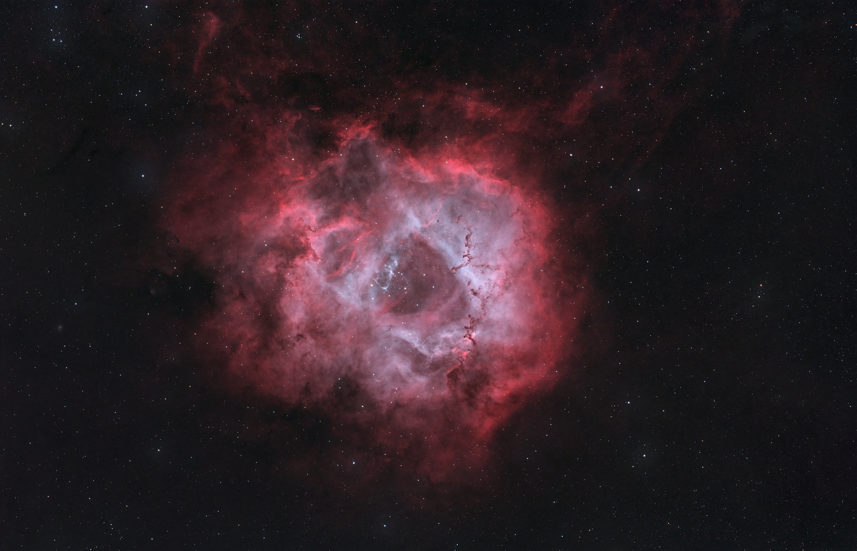 NGC 2237, der Rosettennebel