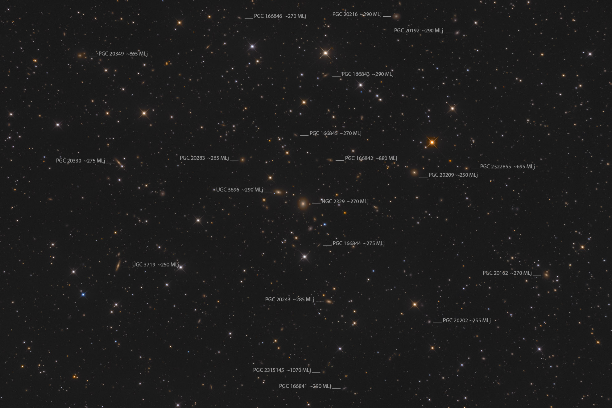 NGC 2329 in Abell 569