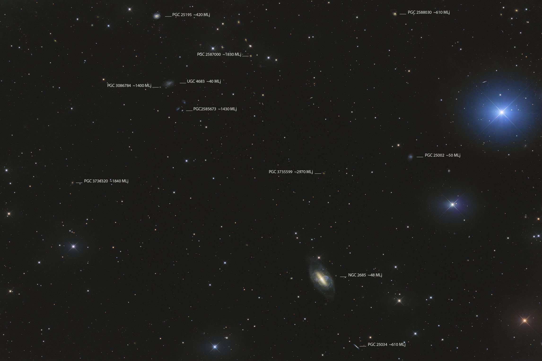 NGC 2685 - Arp 336
