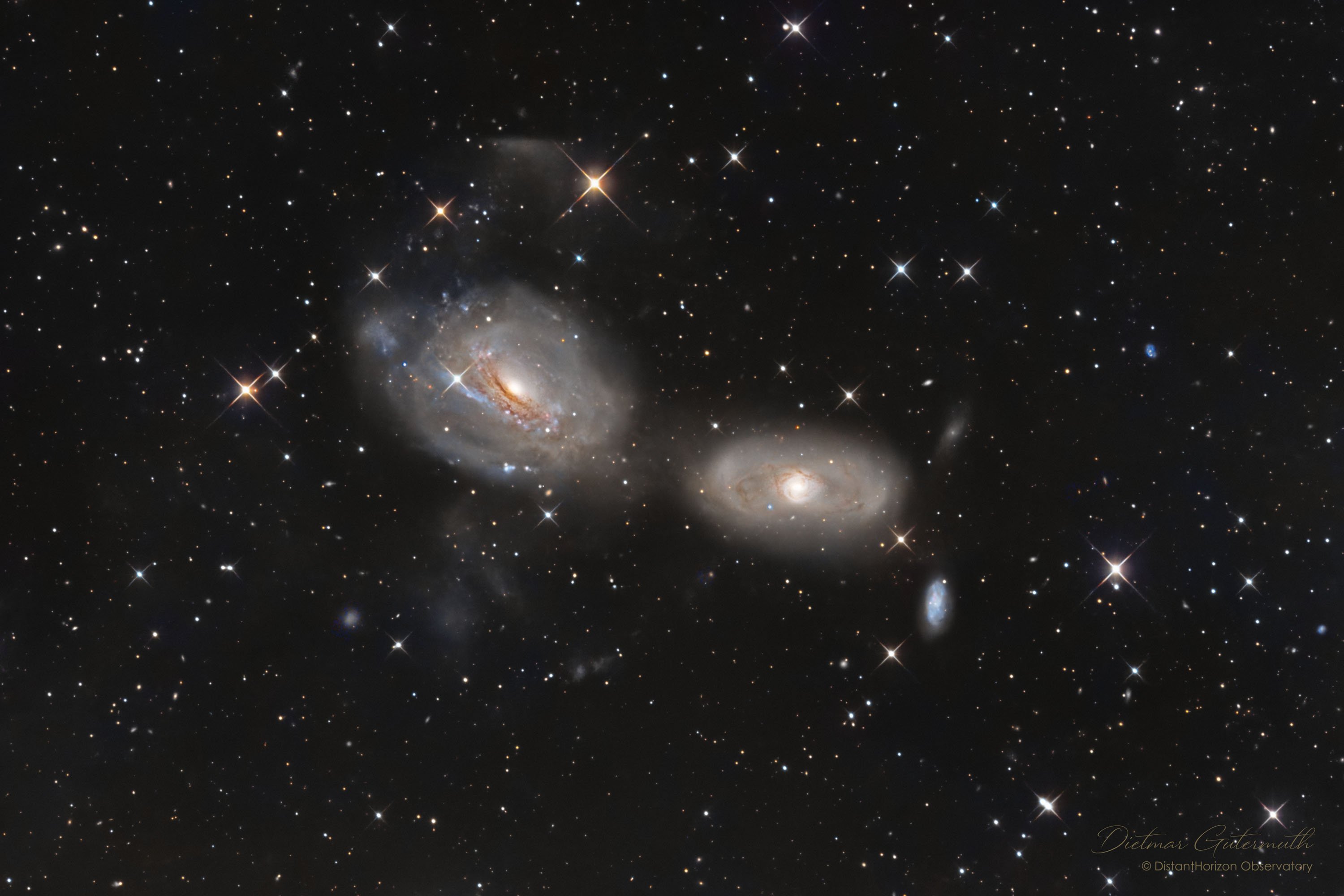 NGC 3165, 3166, 3169, mit dem NCT300