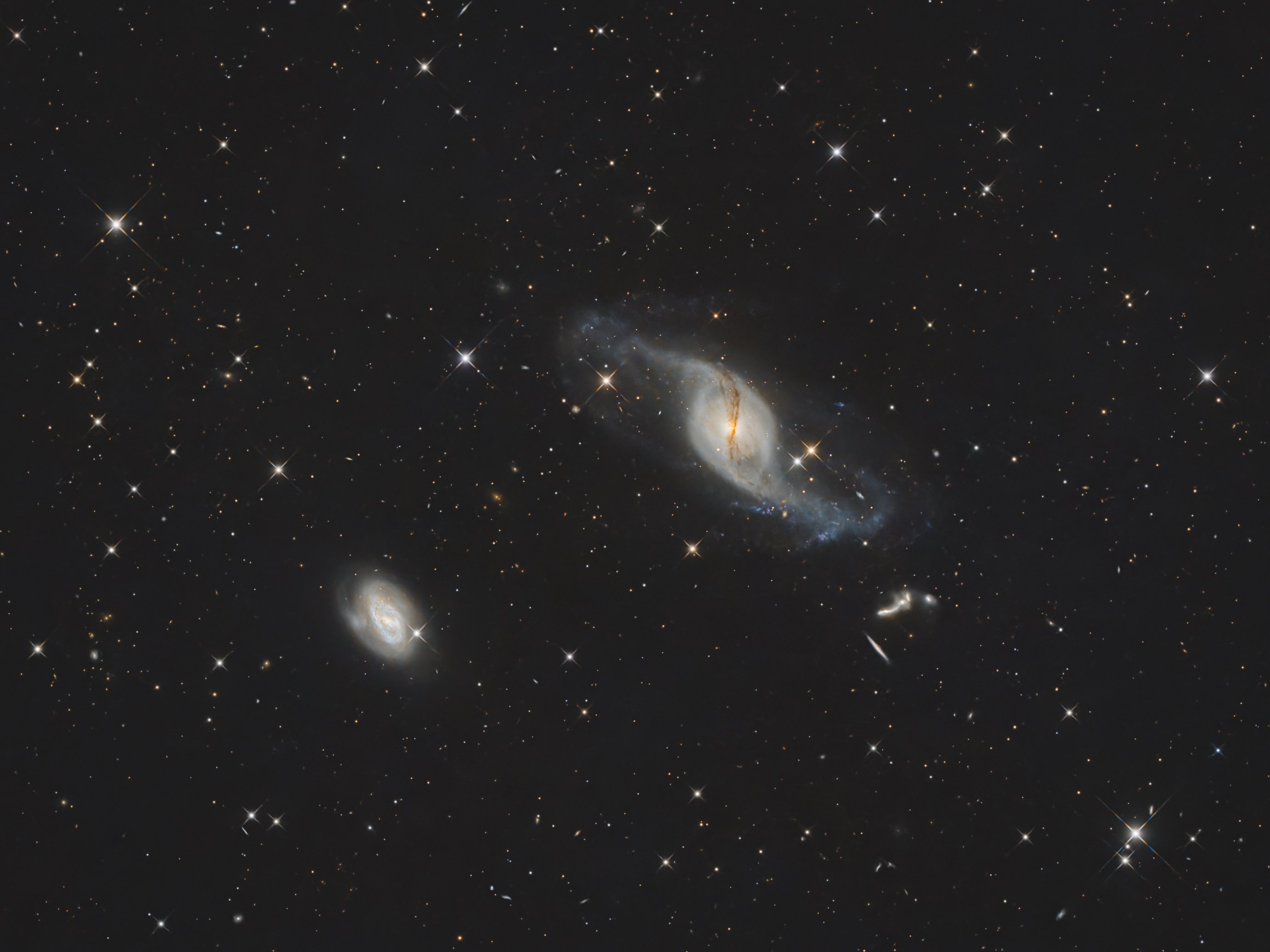 NGC 3718 & 3729