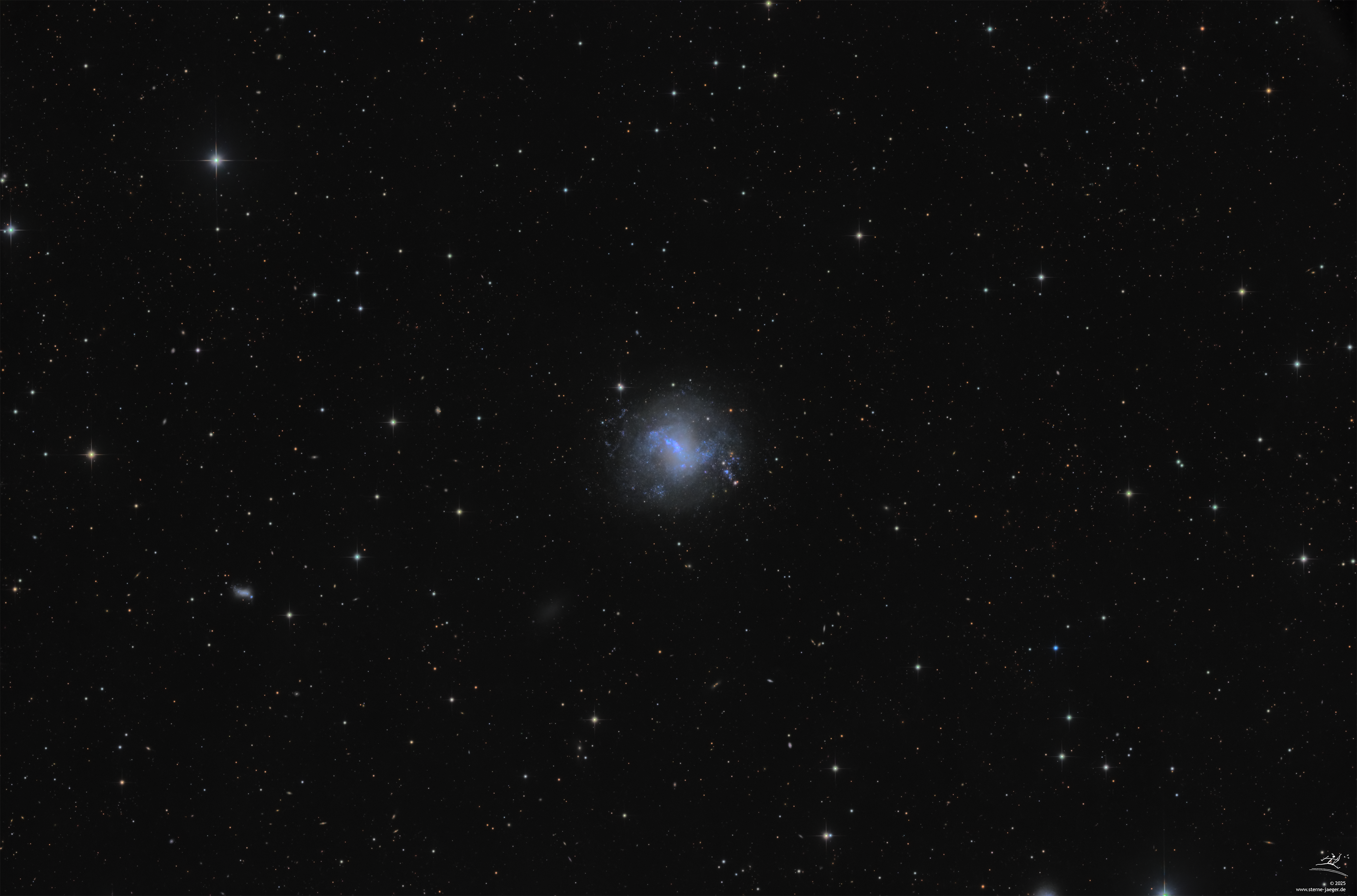 NGC 4214 - irreguläre Galaxie in den Jagdhunden