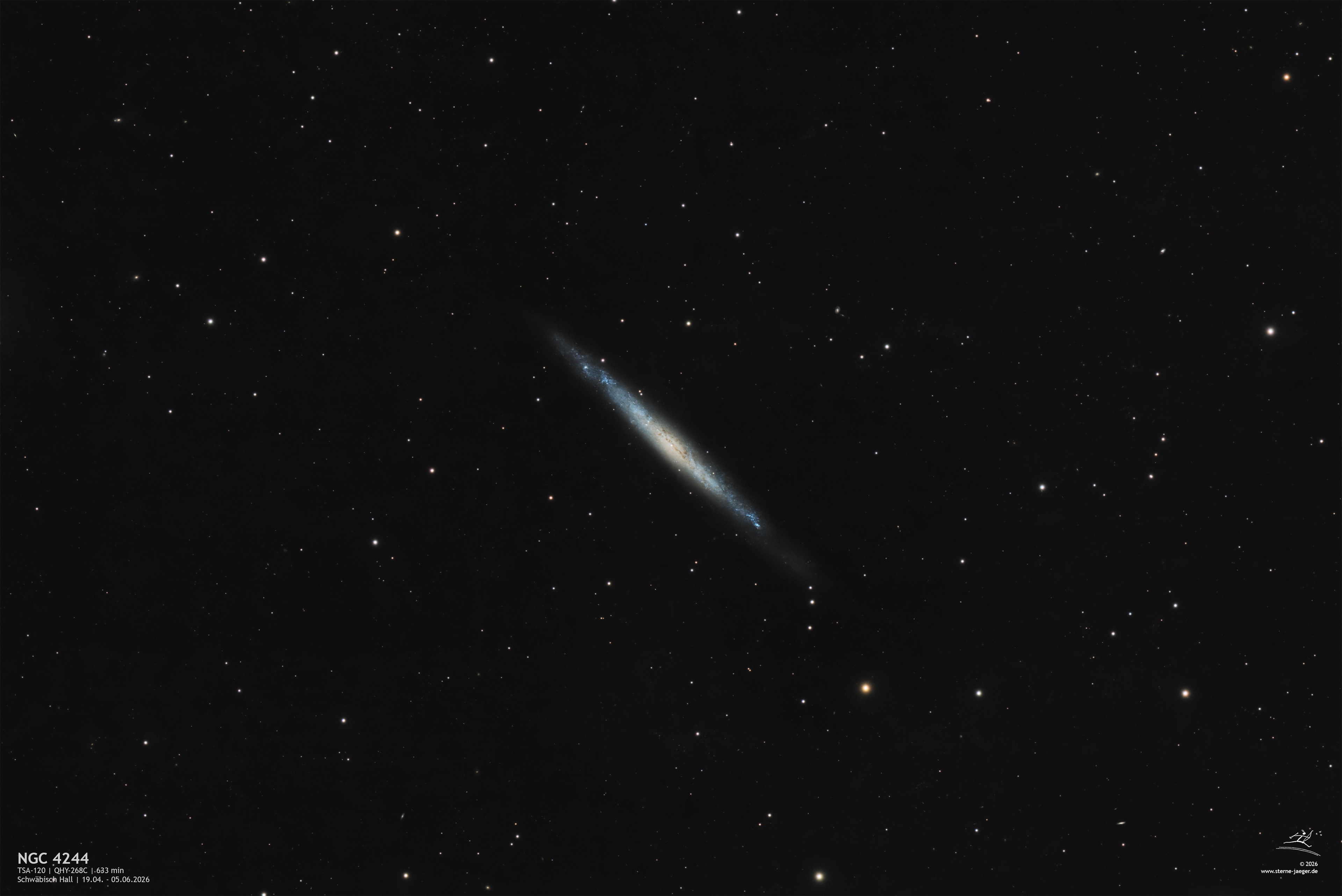 NGC 4244 mit TSA-120