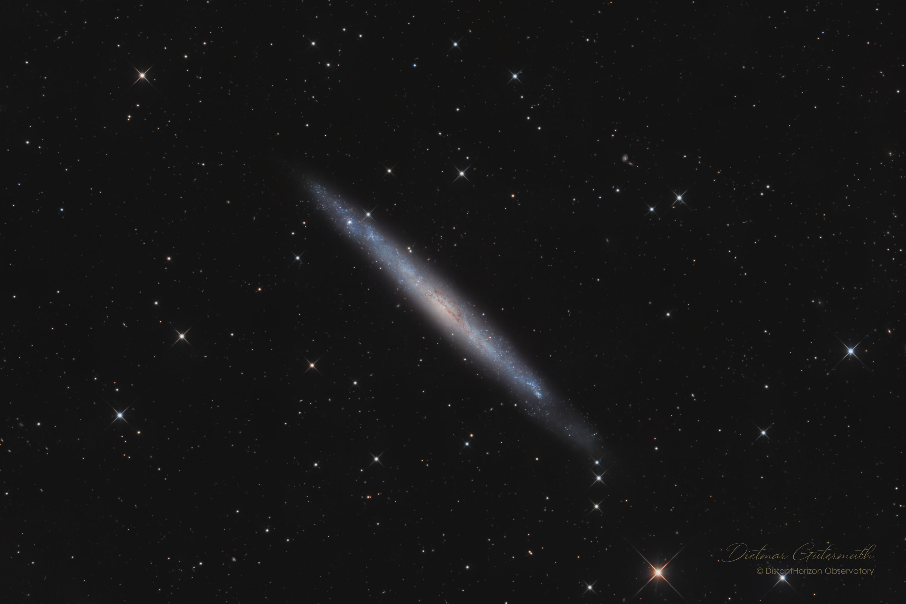 NGC 4244 – Silbernadel-Galaxie