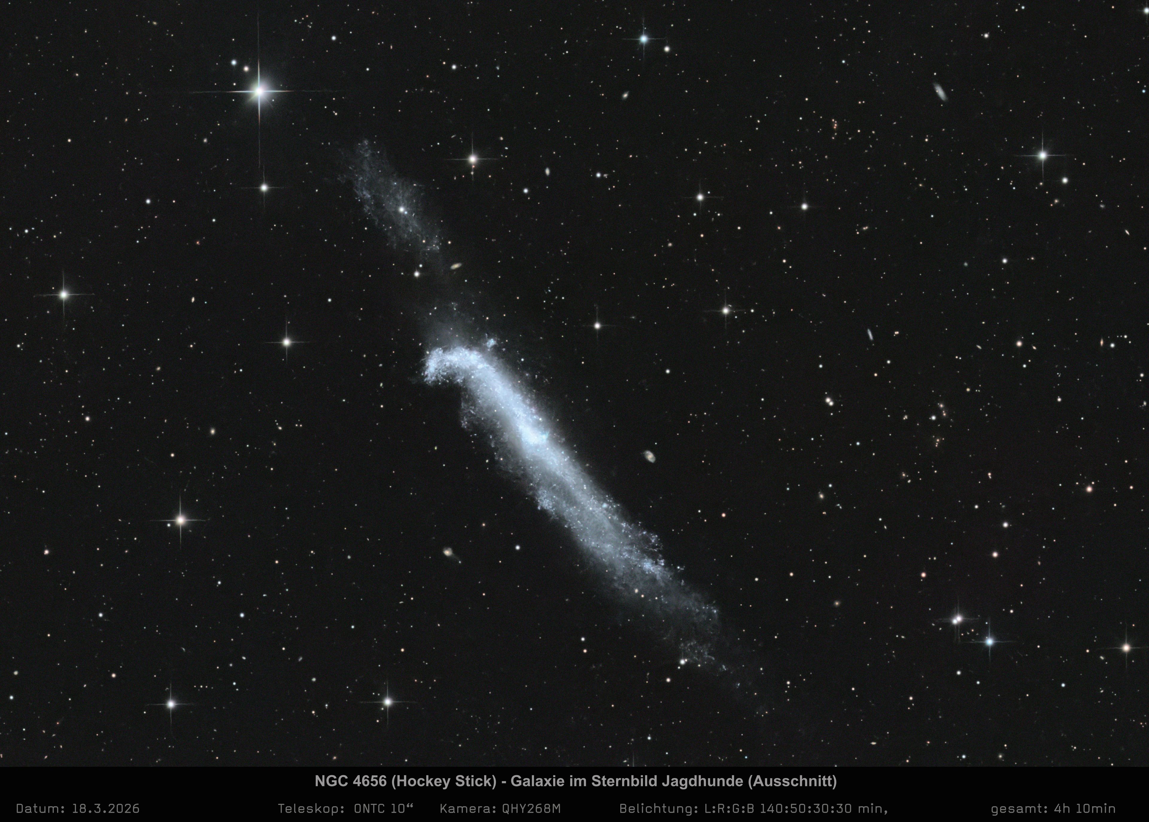 NGC 4656 - Der Hockeyschläger
