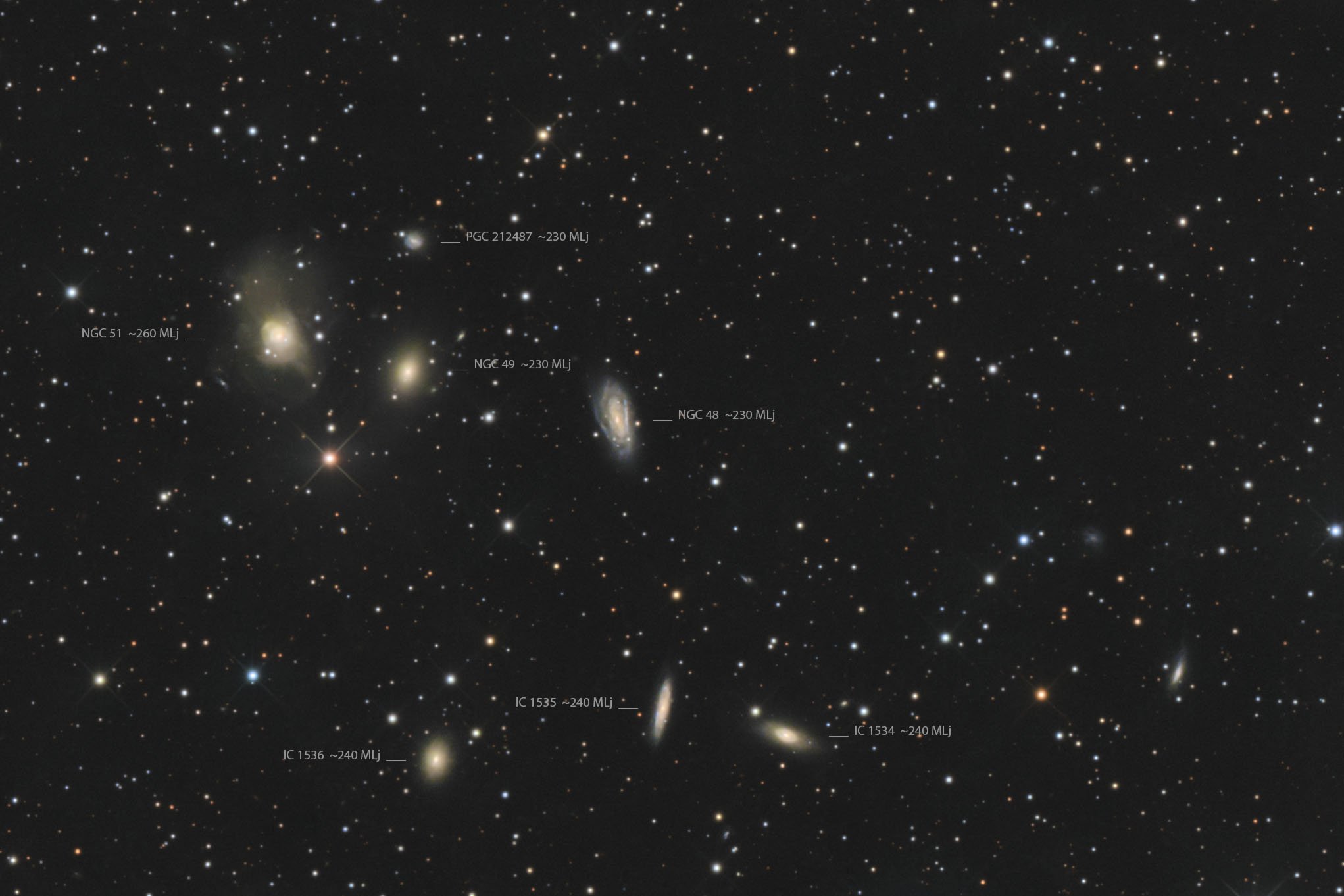 NGC 48, NGC 49 und NGC 51