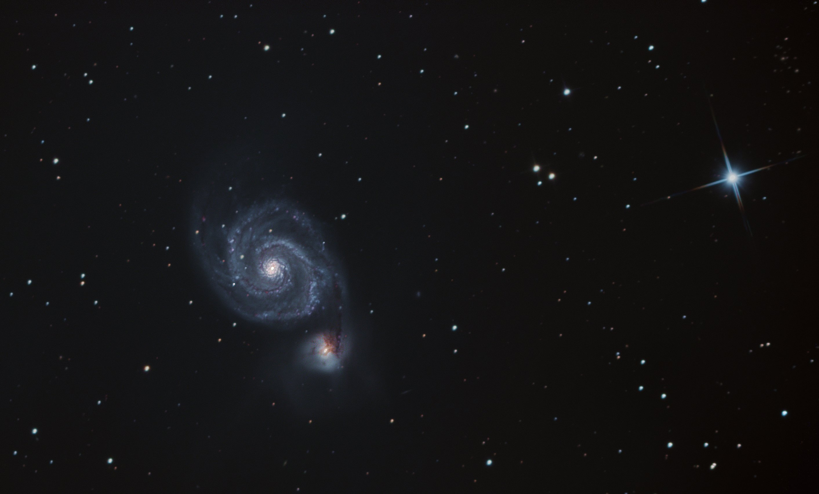 NGC 5194 - Whirlpool-Galaxie M51