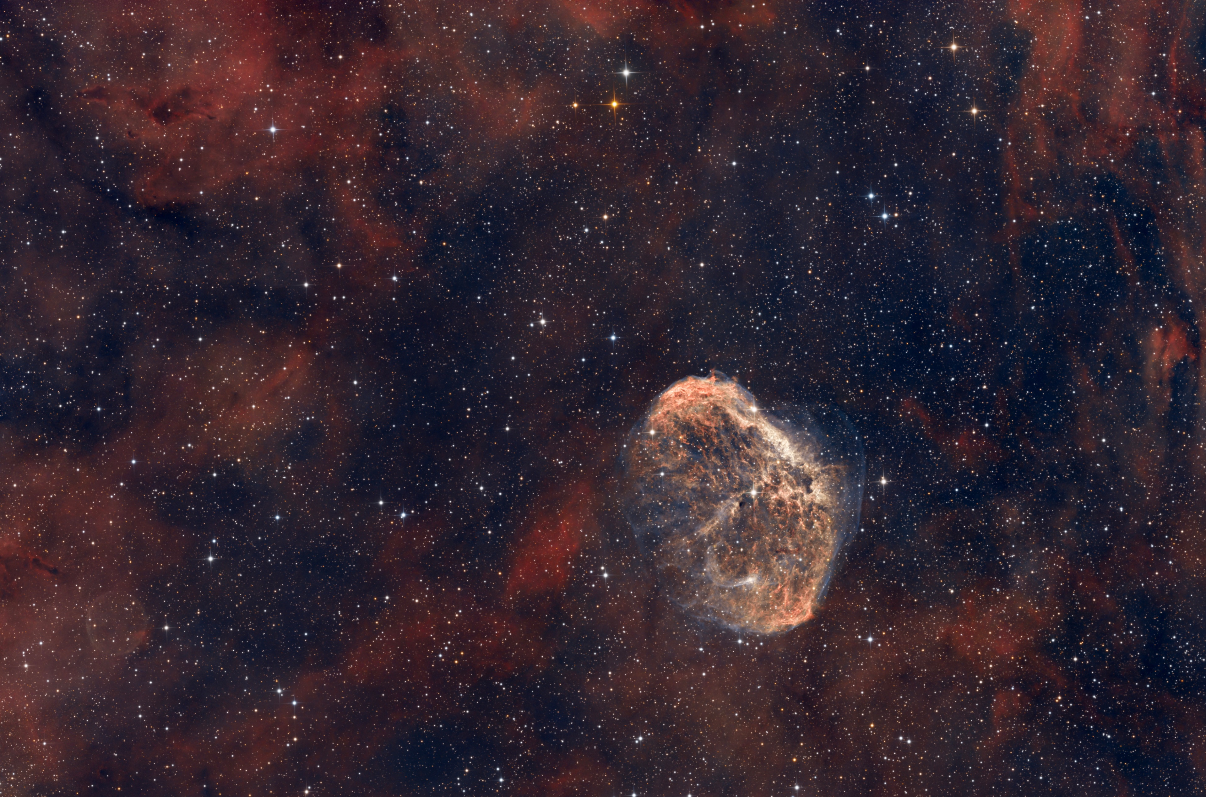 NGC 6888 - Crescent Nebel (Sichelnebel)