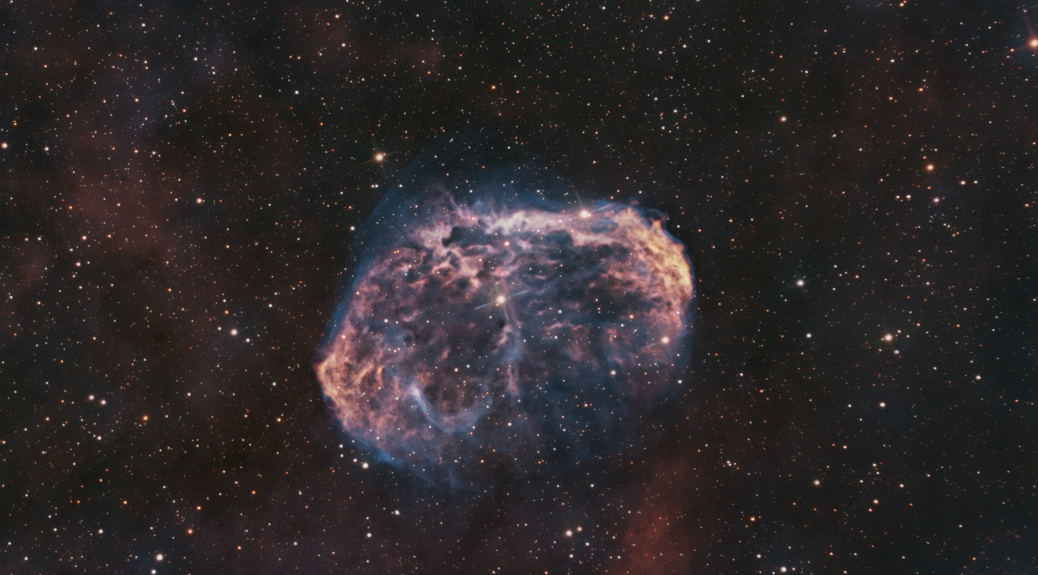 NGC 6888 im Sternbild Schwan
