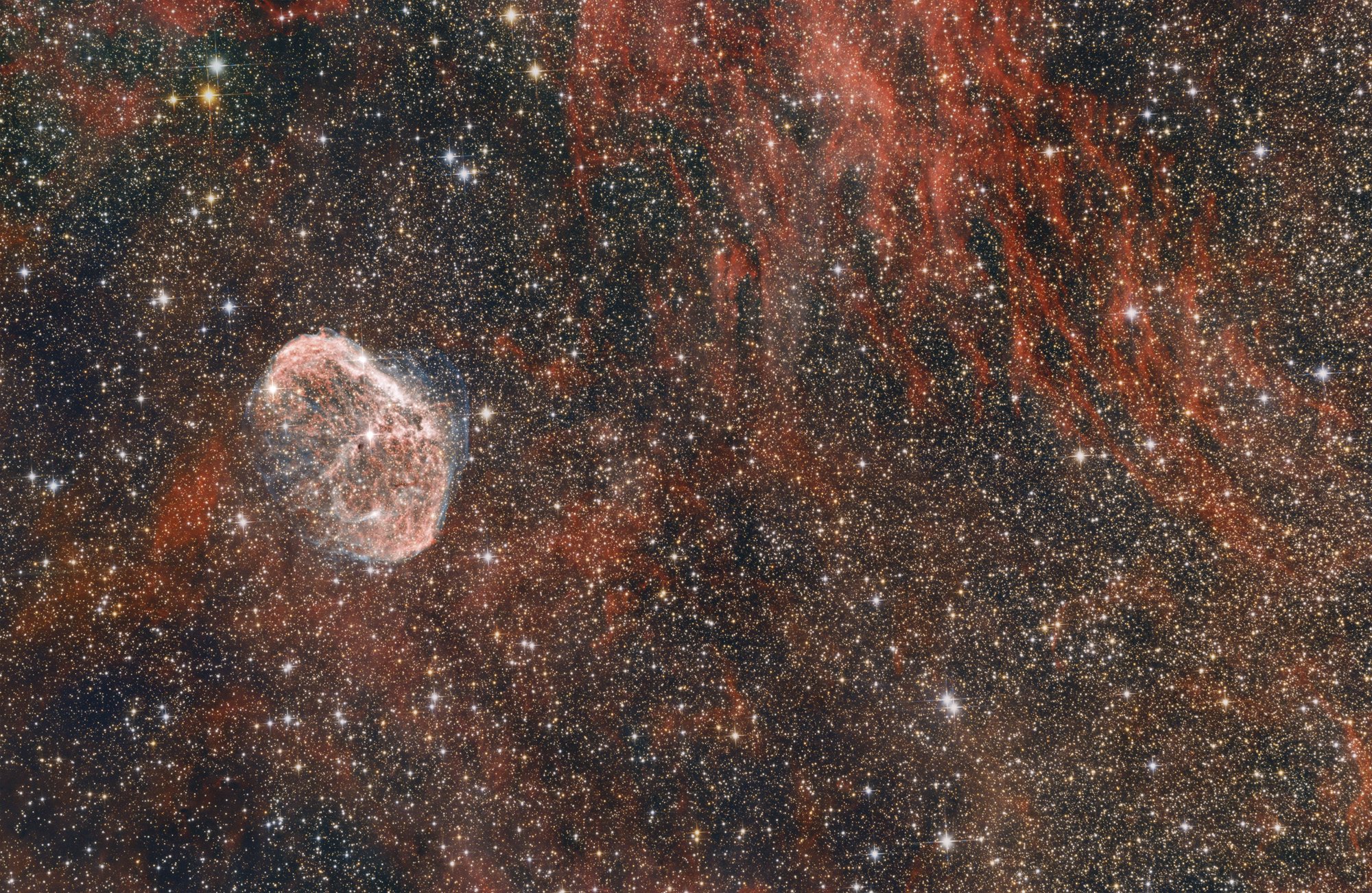 NGC 6888 Mondsichel-Nebel