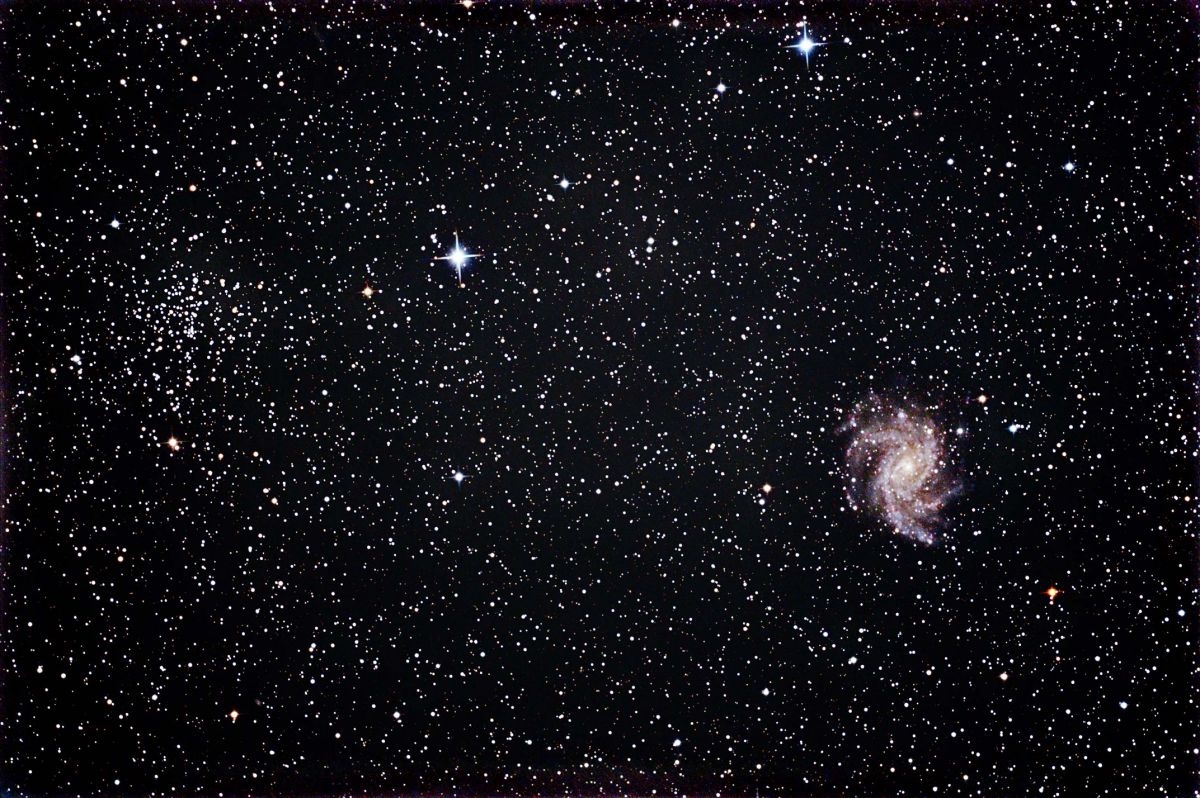 NGC 6946/6930 ungleiche Nachbarn