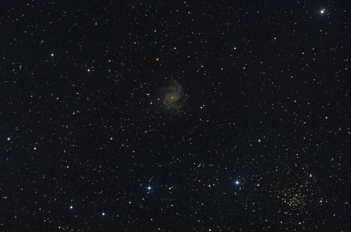 NGC 6946 als Lückenfüller