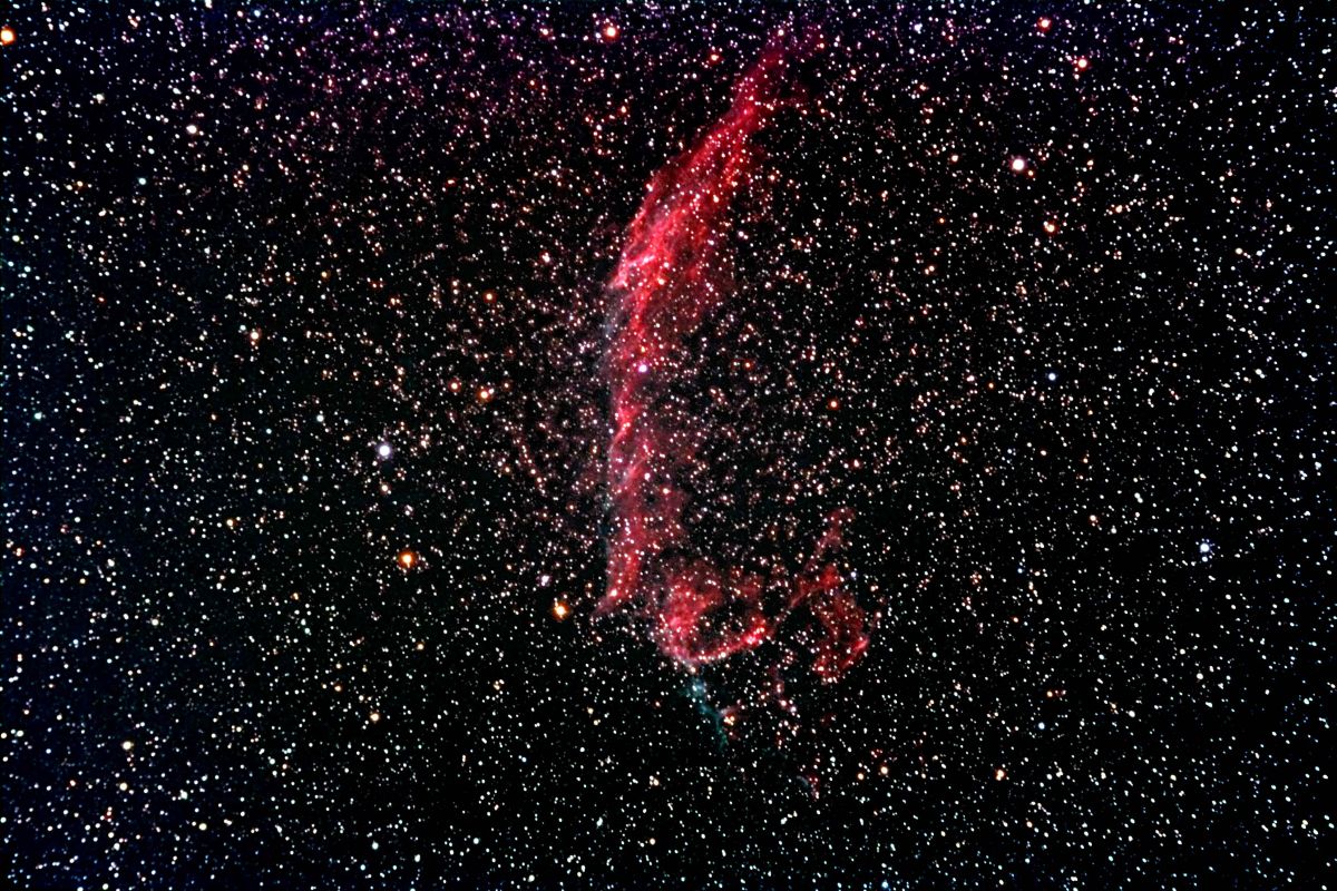 NGC 6995 first light mit Canon 1000da