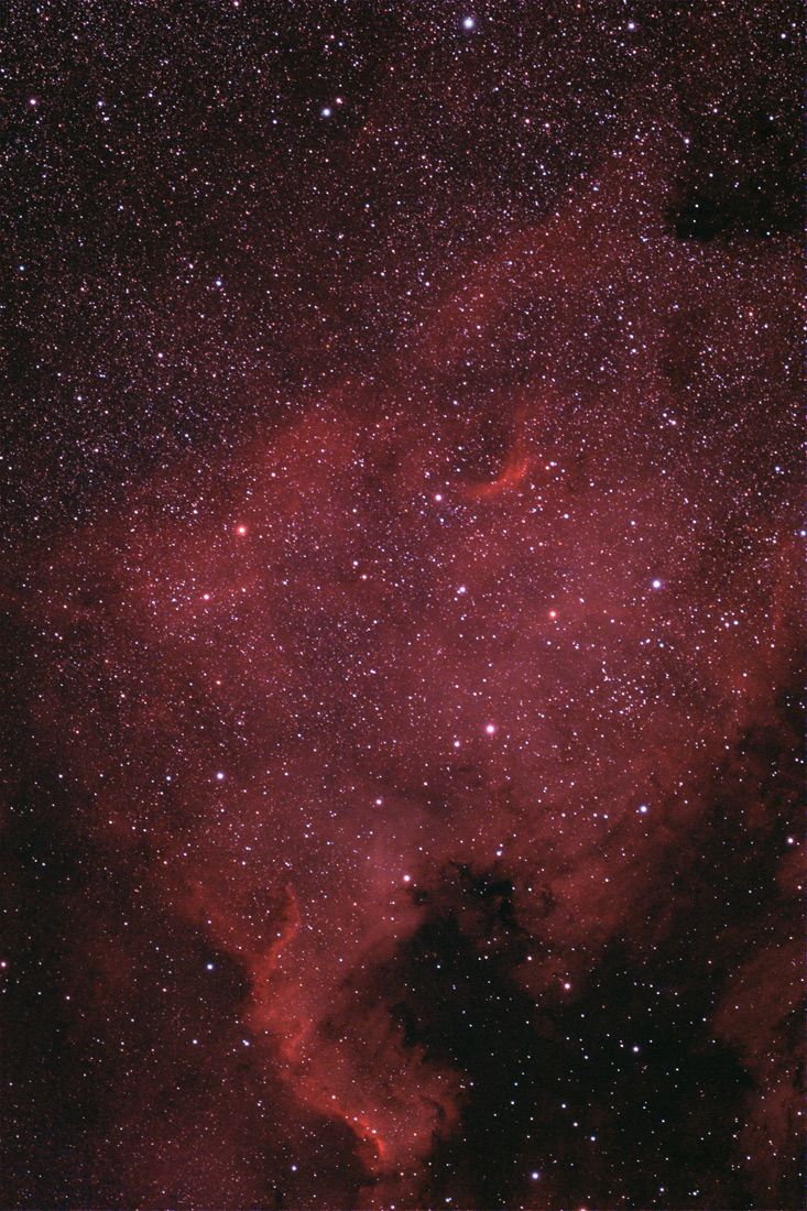NGC 7000 mit Quadruplett