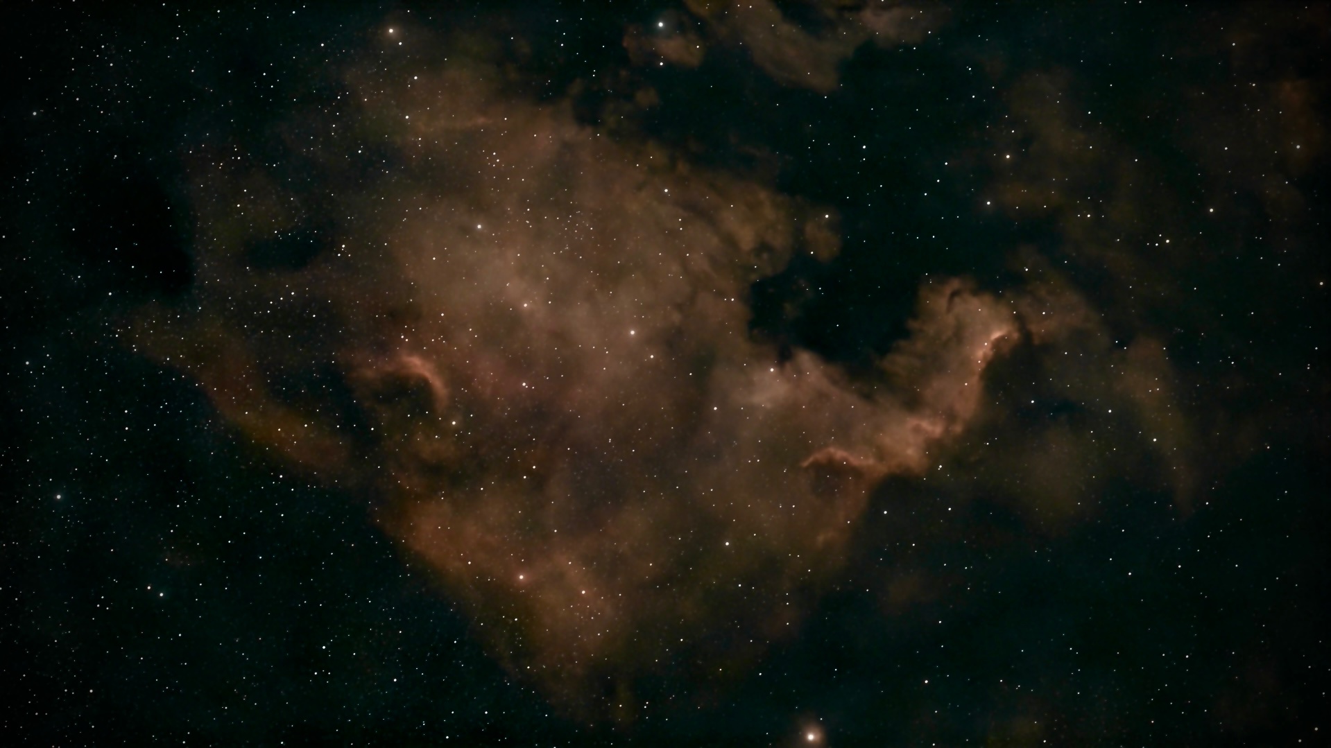 NGC 7000 mit Seestar s30 pro