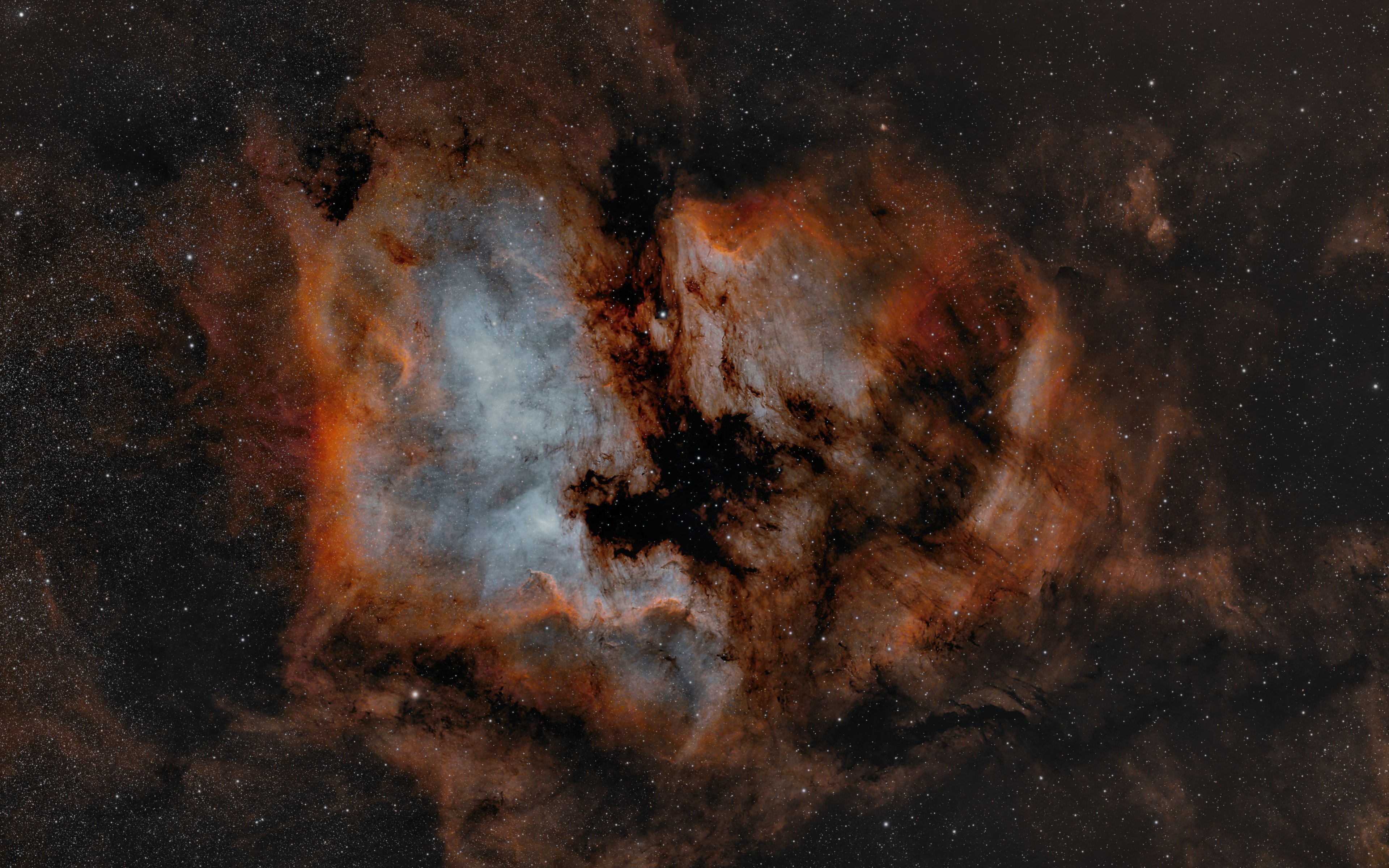 NGC 7000 Nordamerika- u. IC 5070 Pelikannebel