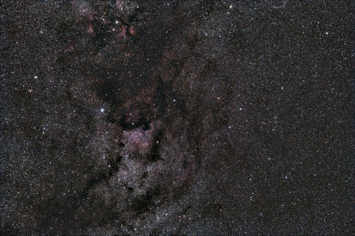 NGC 7000 und Umgebung - 50mm