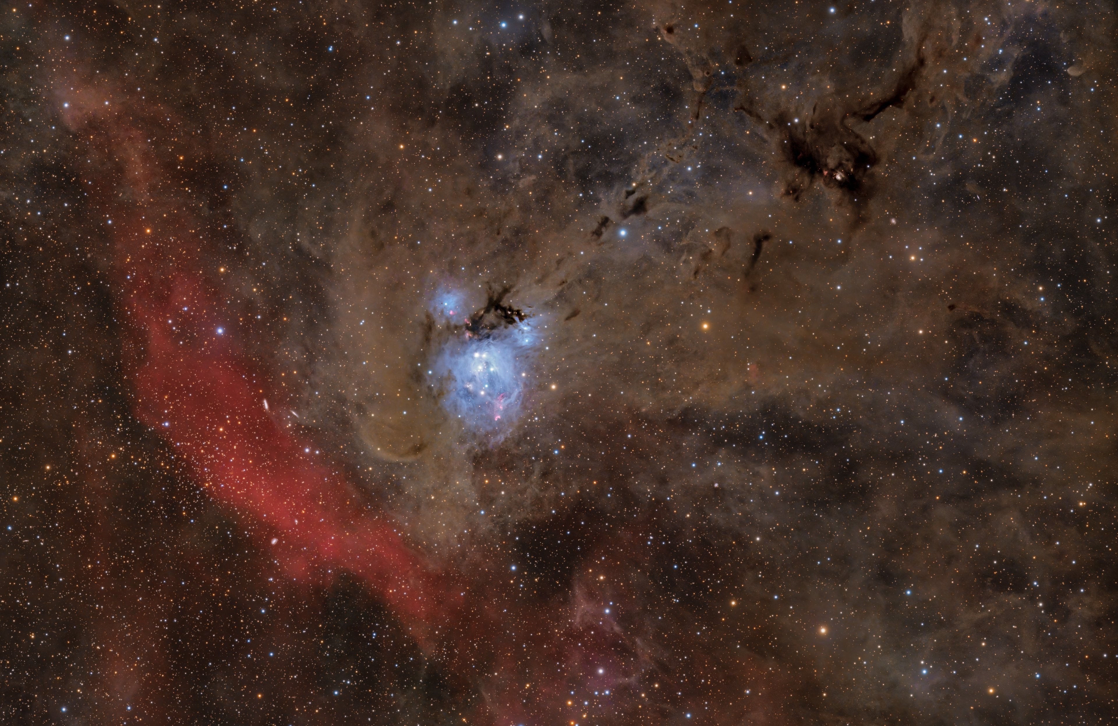 NGC 7129, 7133 & 7142 + VdB146 + LDN 1183 & 1181
