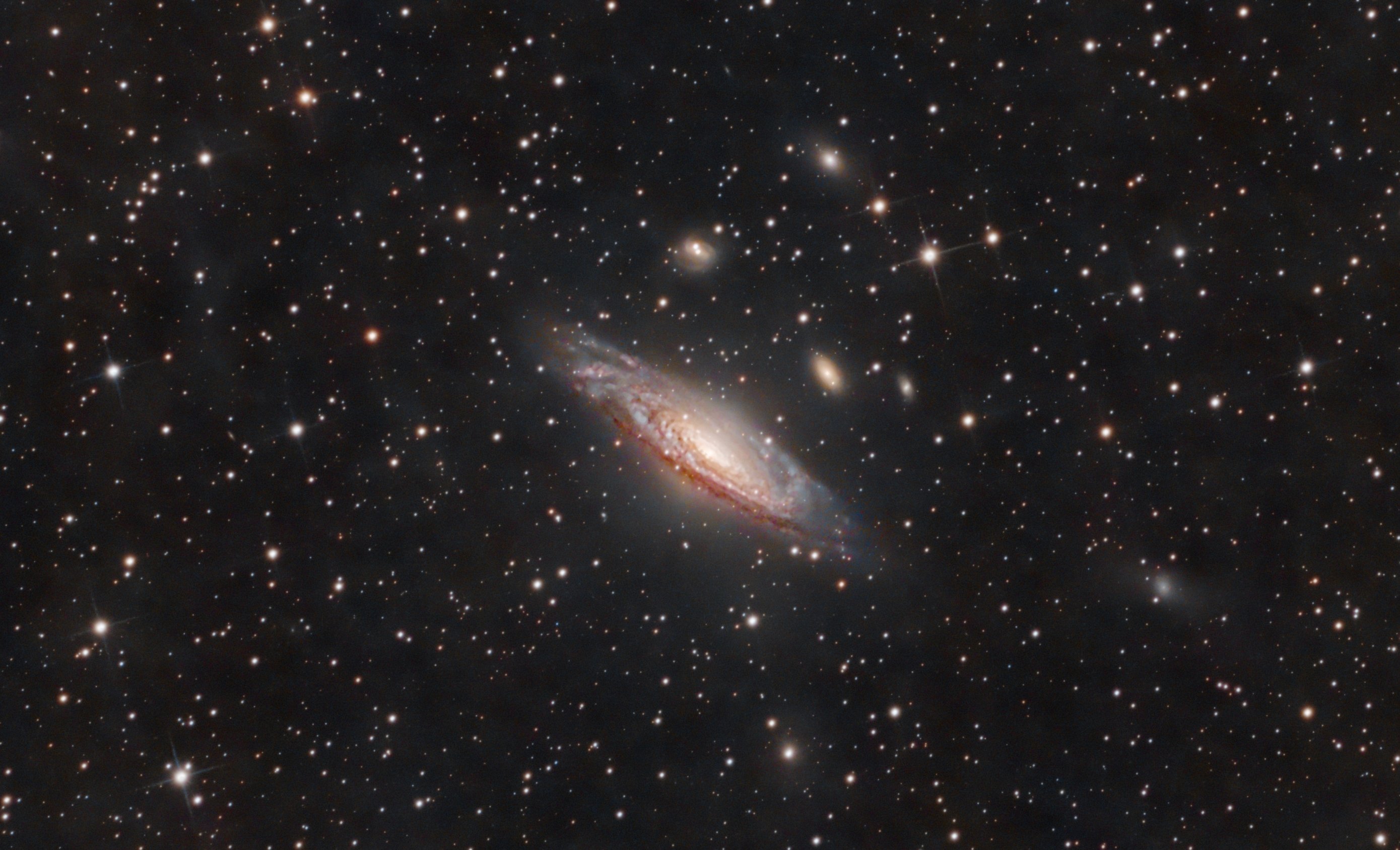 NGC 7331 im Sternbild Pegasus