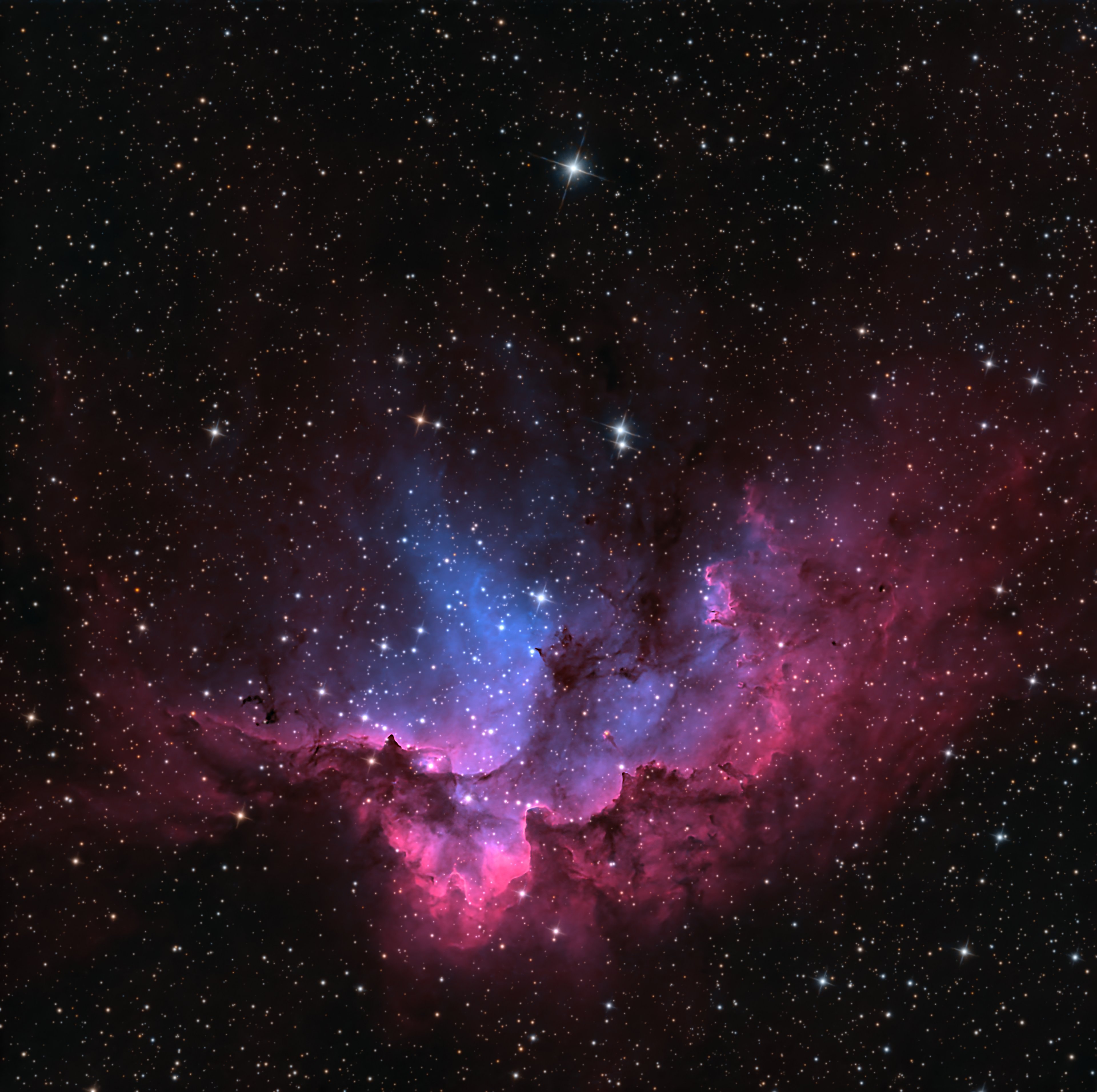 NGC 7380 Zauberernebel