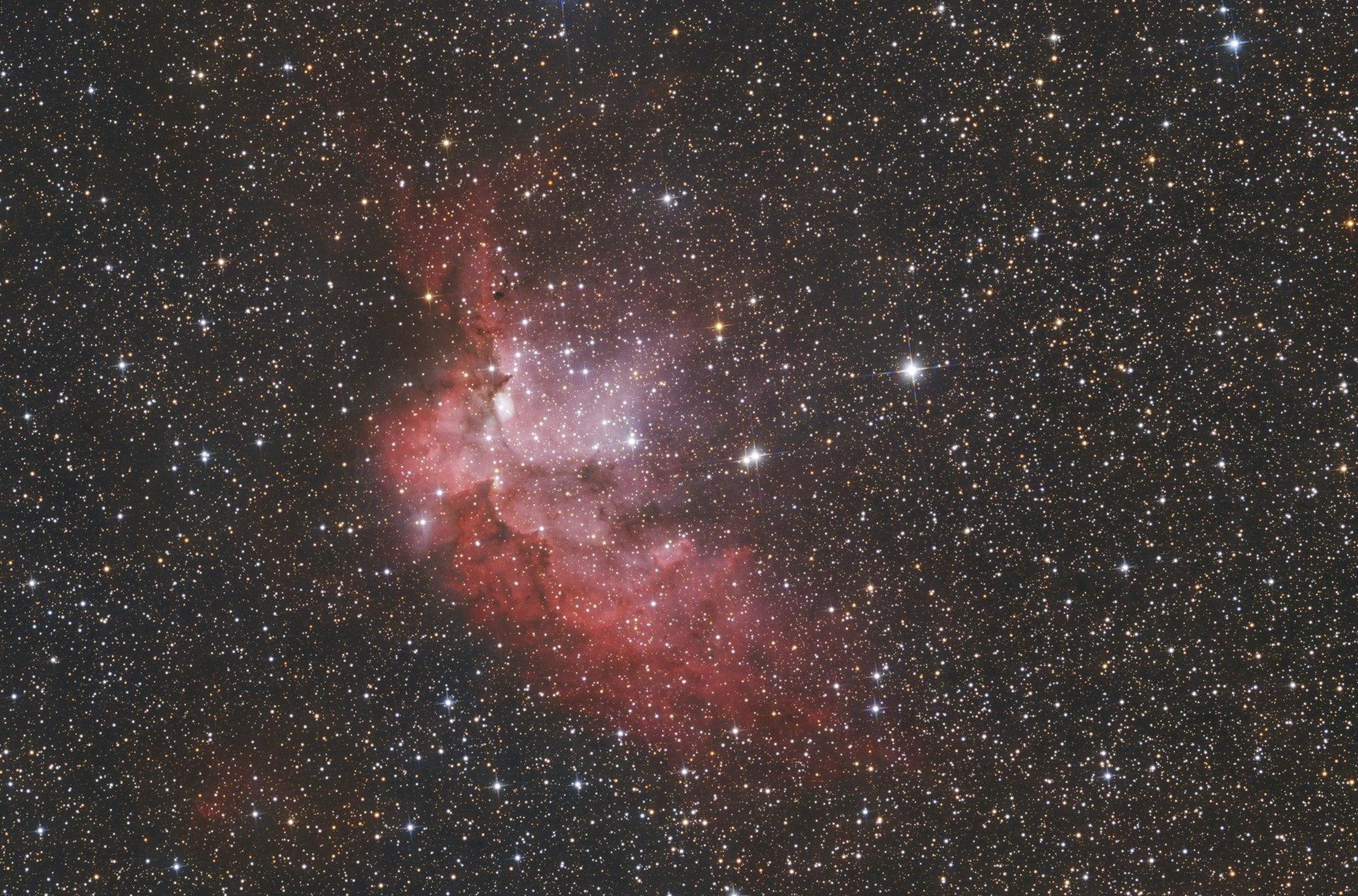 NGC 7380 - Zauberernebel
