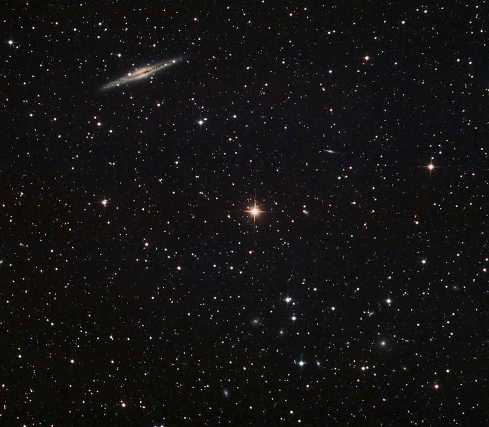 NGC 891 und Abell 347