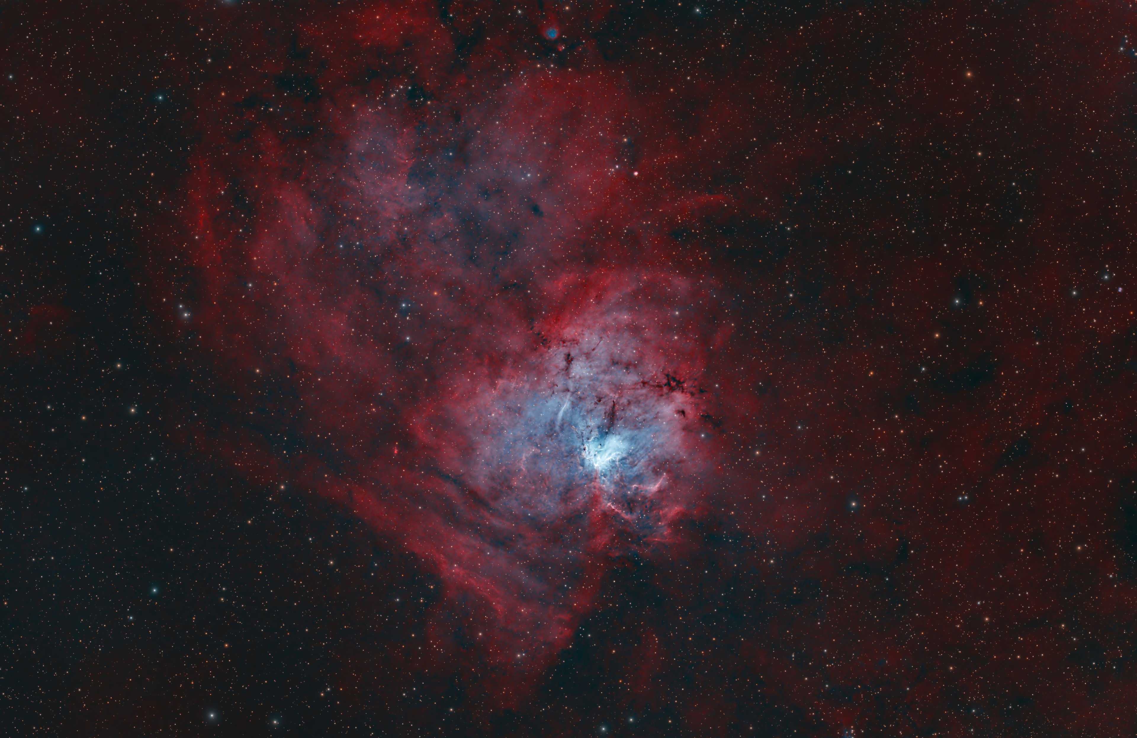 NGC1491 - Fossil Footprint in HOO