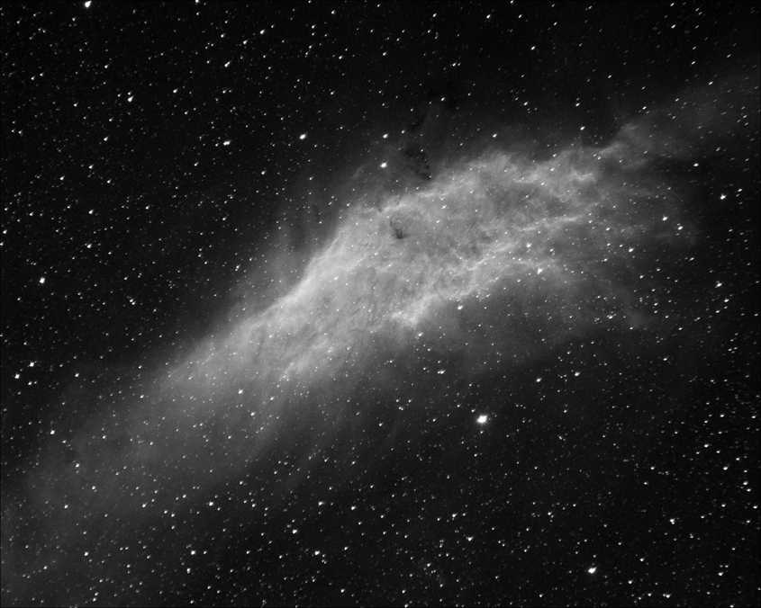NGC1499 mit Super Teleobjektiv !