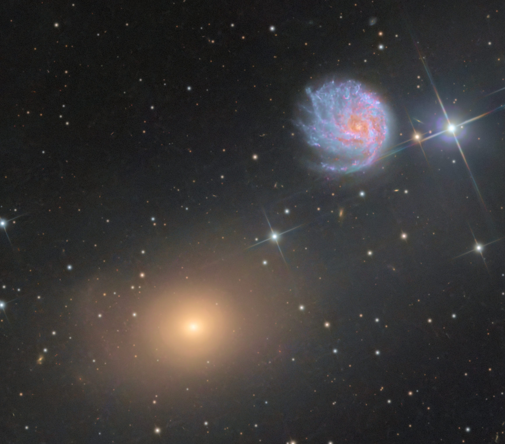 ngc2300 und ngc2276