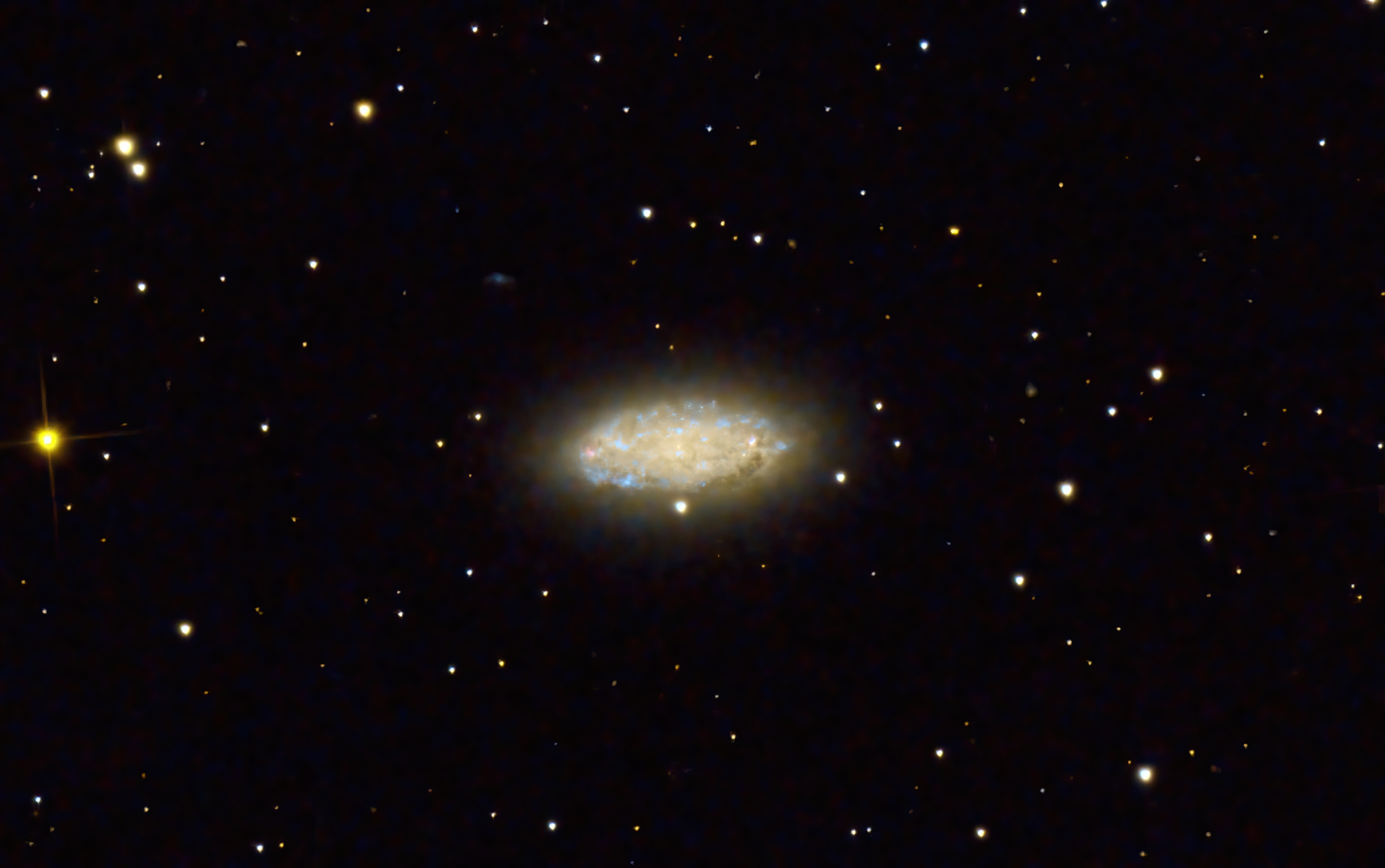 NGC2976 (M81 Gruppe) als Crop