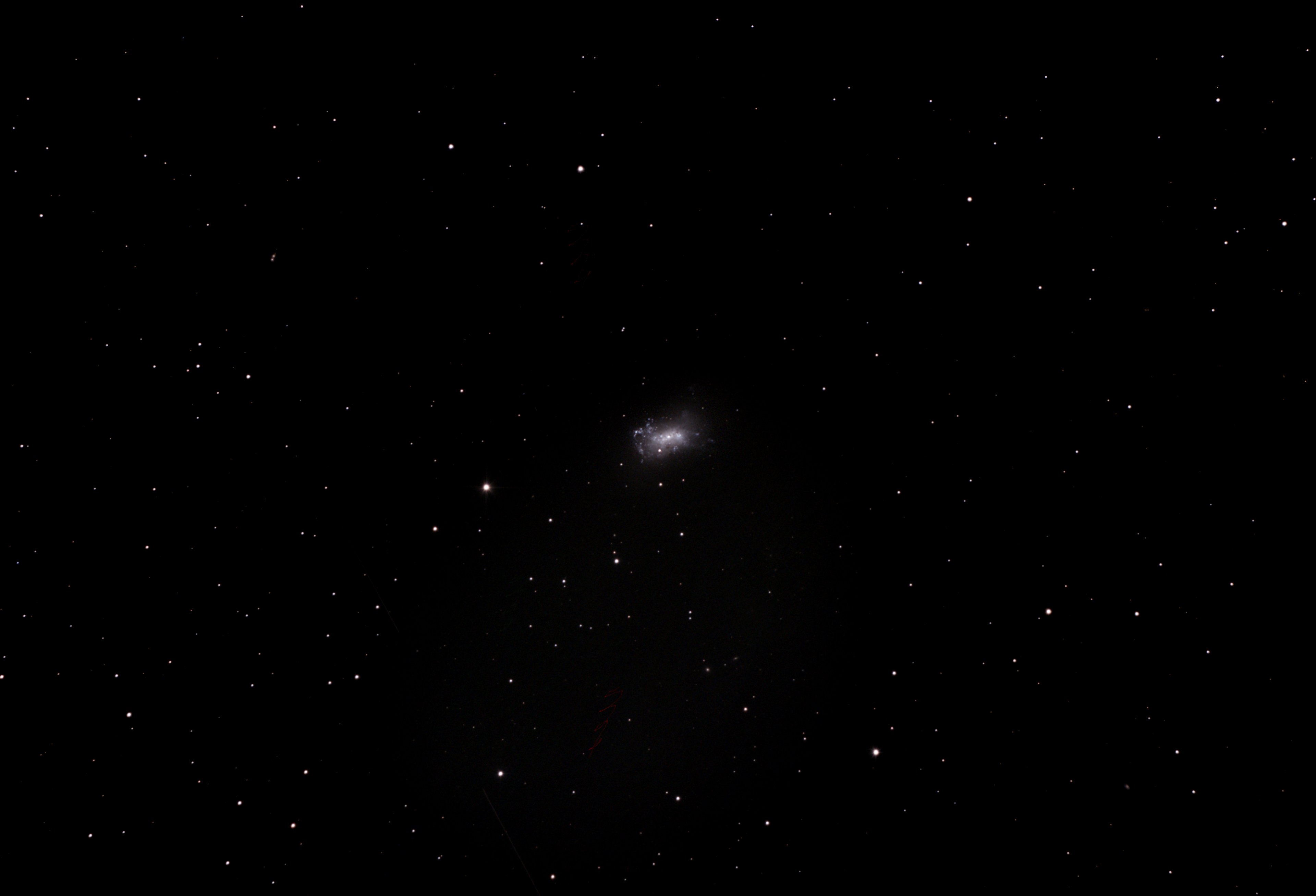 NGC4449 irreguläre Galaxie im Sternbild Jagdhunde