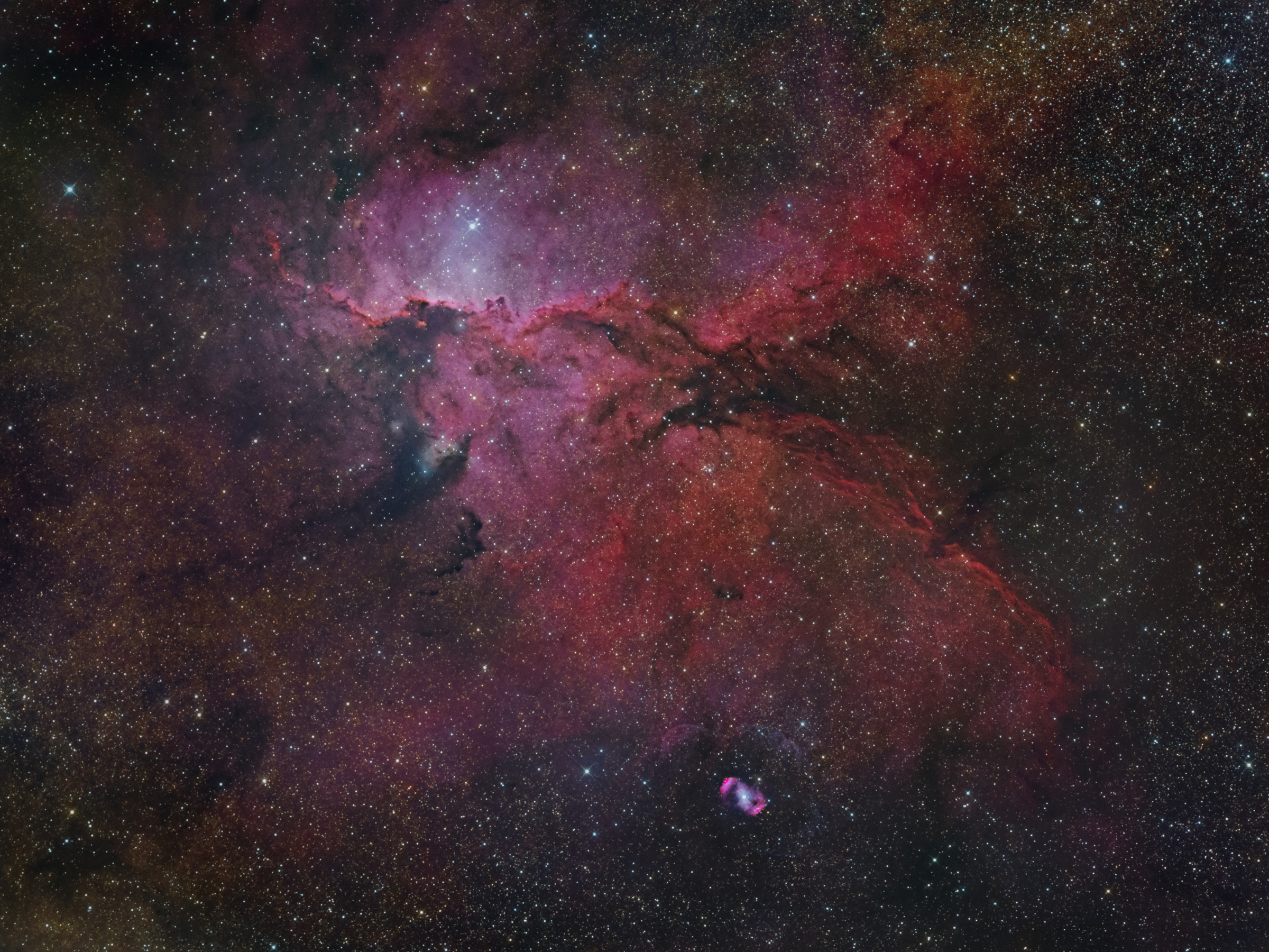 Die Fighting Dragons Of Ara Ngc 6188 Astronomiede Der Treffpunkt Für Astronomie 