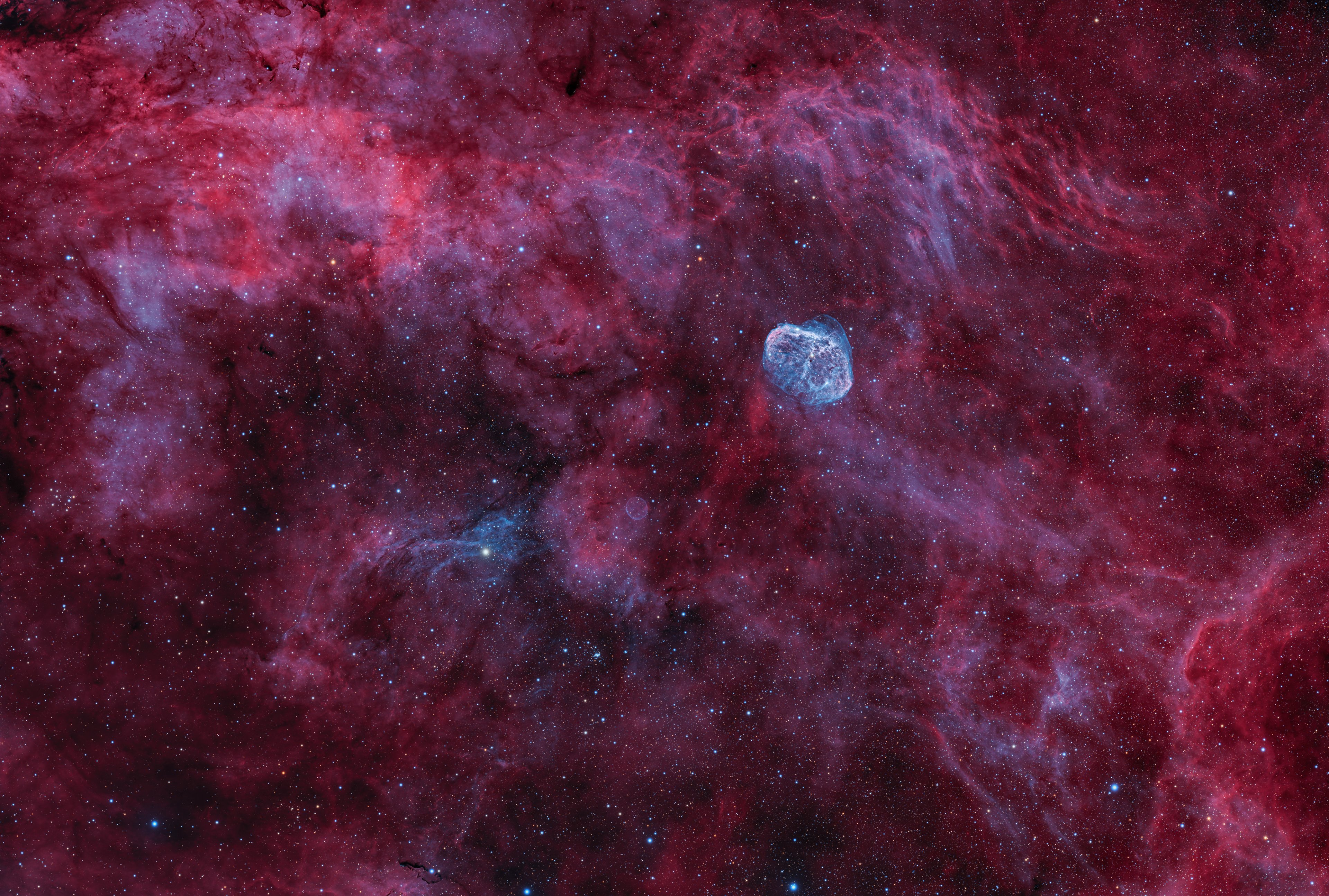 NGC6888+Soap Bubble