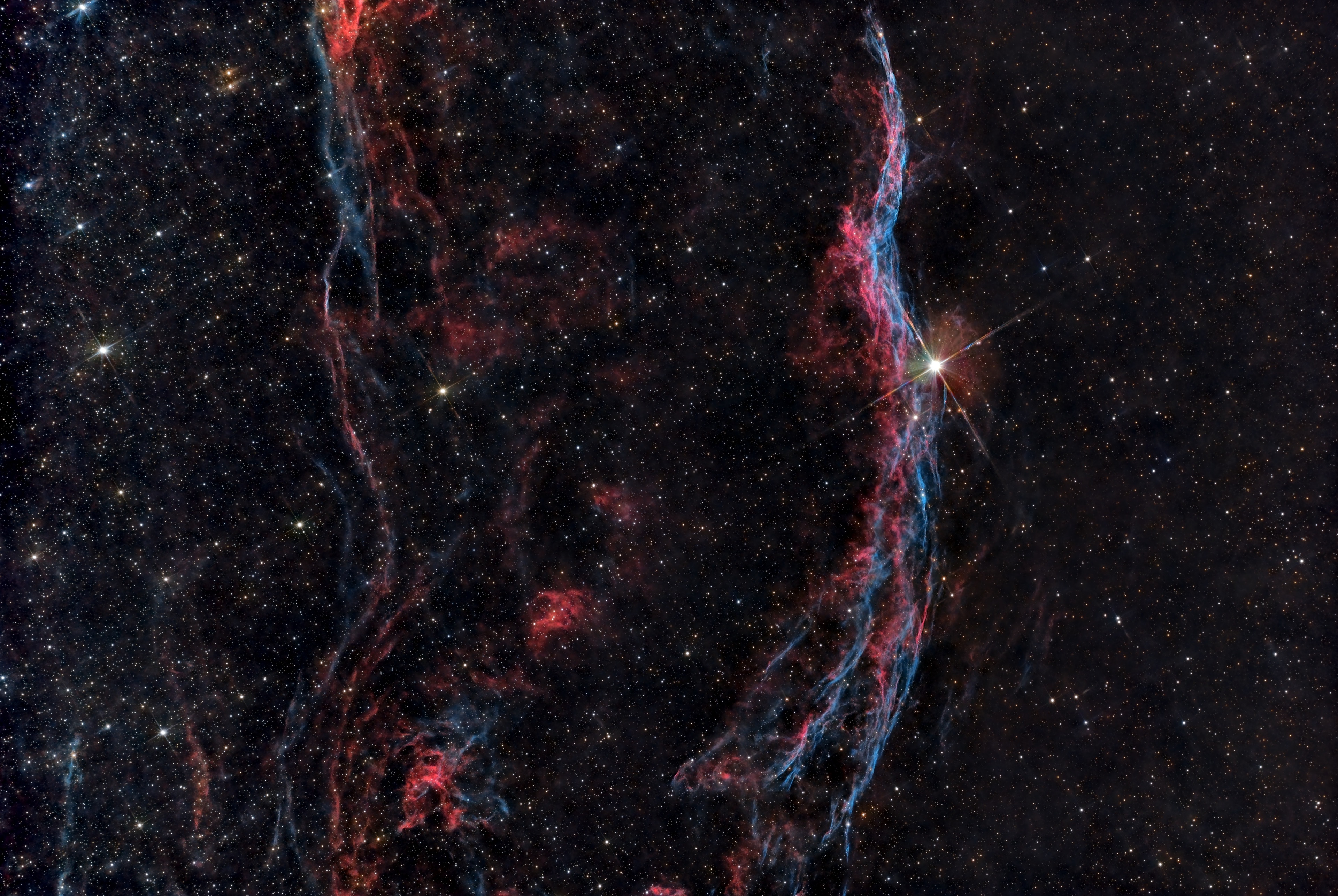 NGC6960 Western Veil Nebula